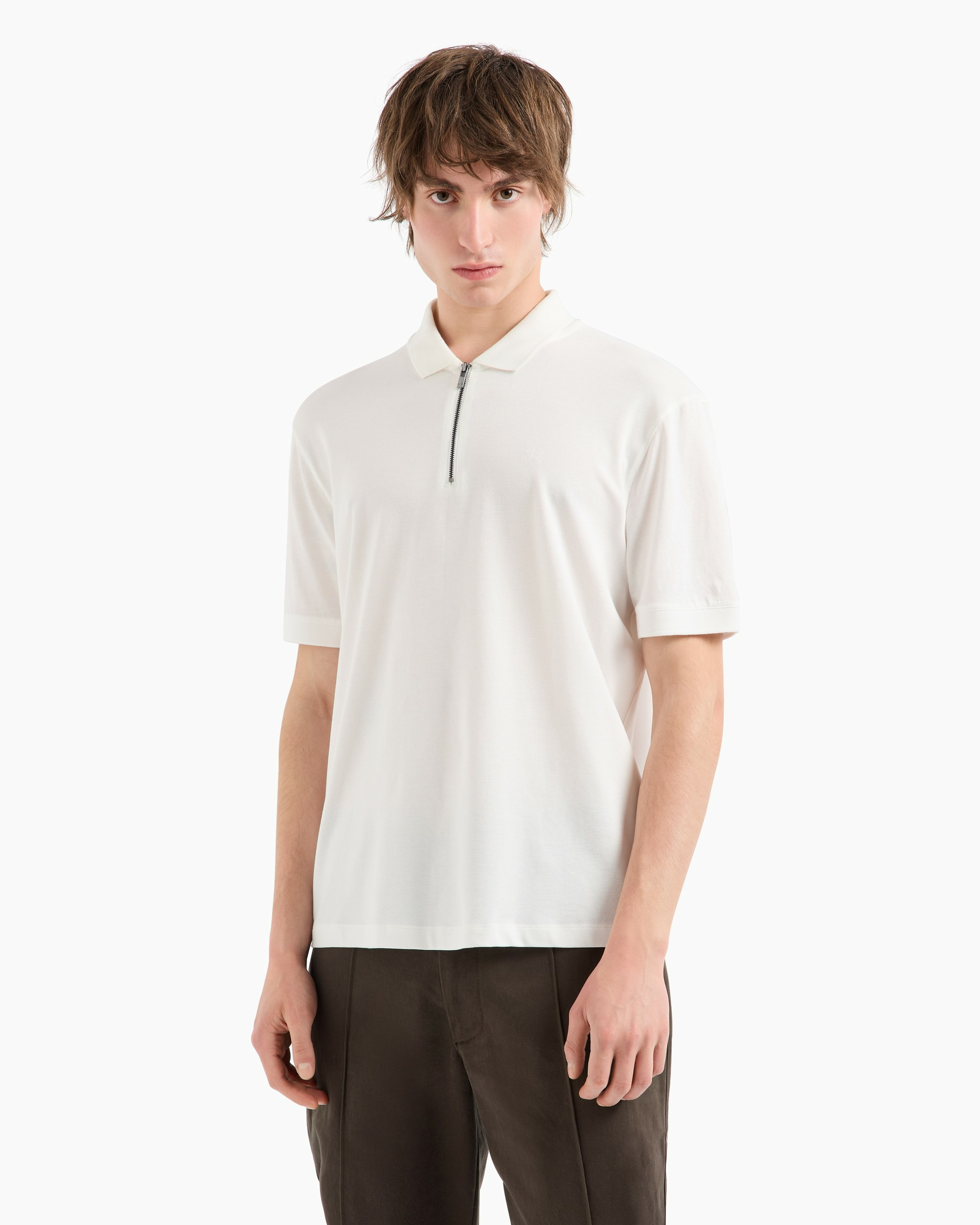 Polo blanc cassé