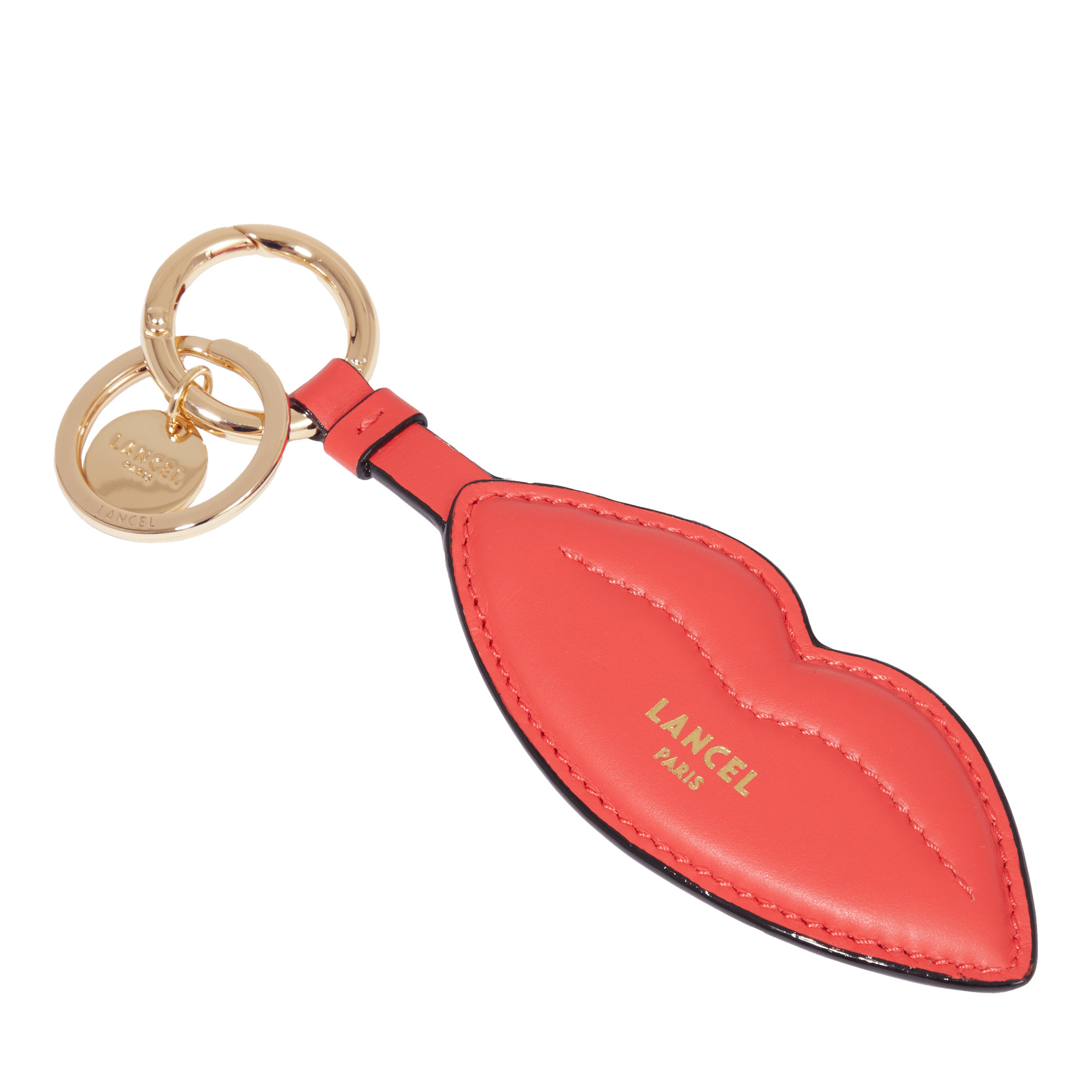 Origami De Lancel - Porte-Cles French Kiss - Tomate