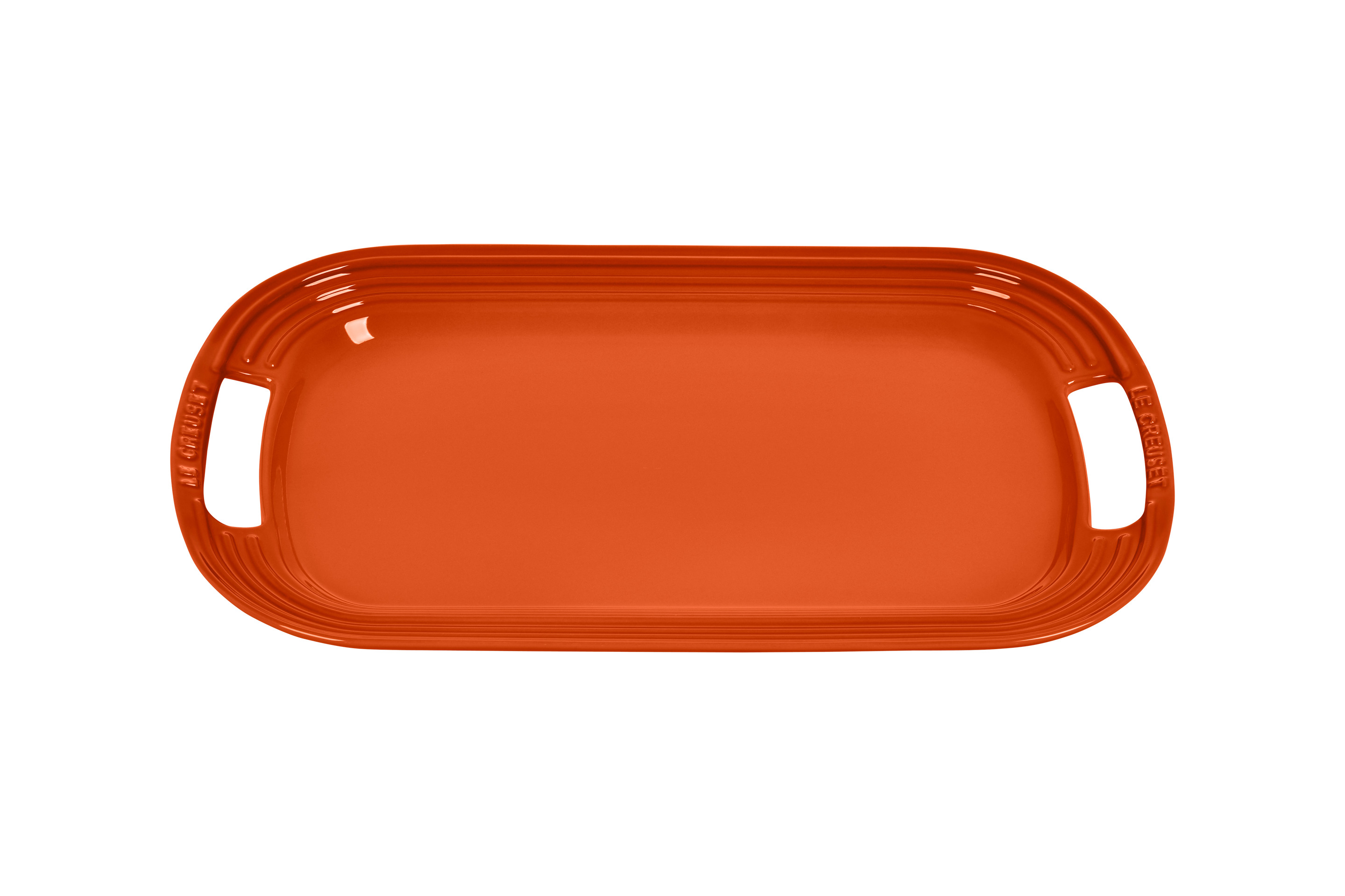 Plat de Service 36cm en céramique volcanique