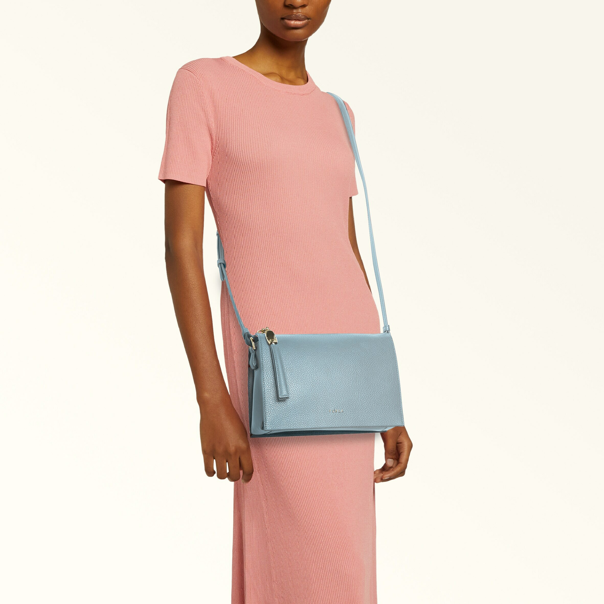 OFELIA M CROSSBODY W/ZIP - VITELLO KERIA+VITELLO SIDNEY