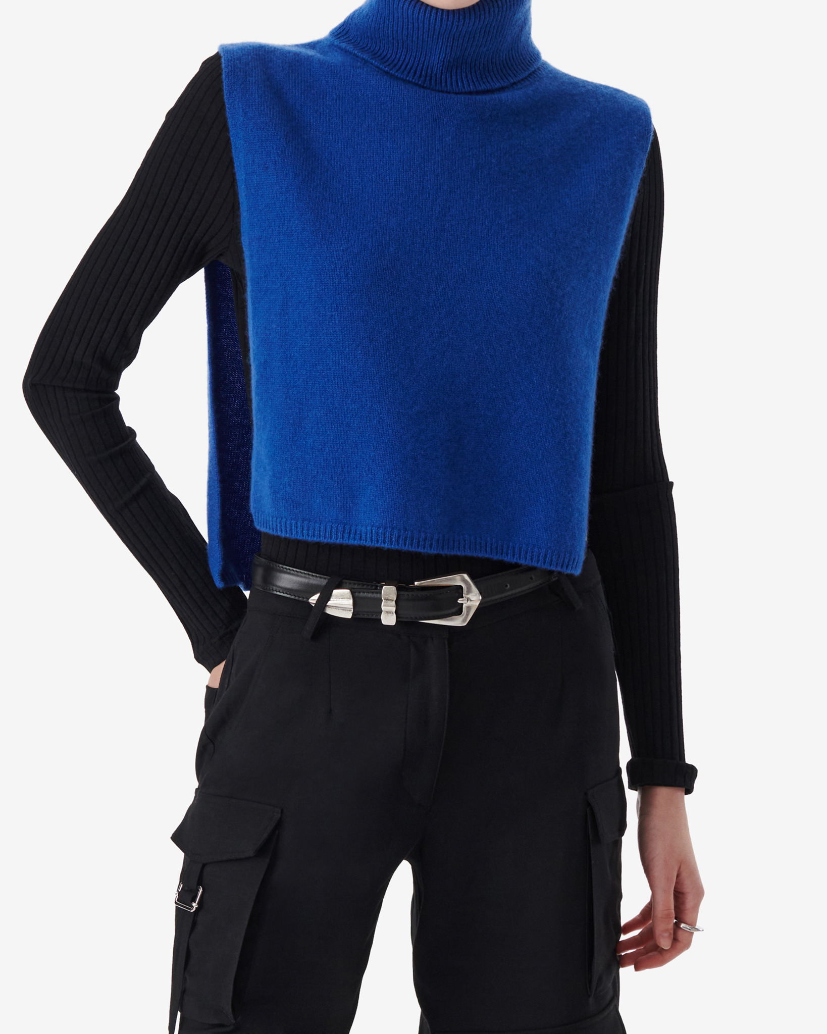 Col Écharpe En Laine Ron