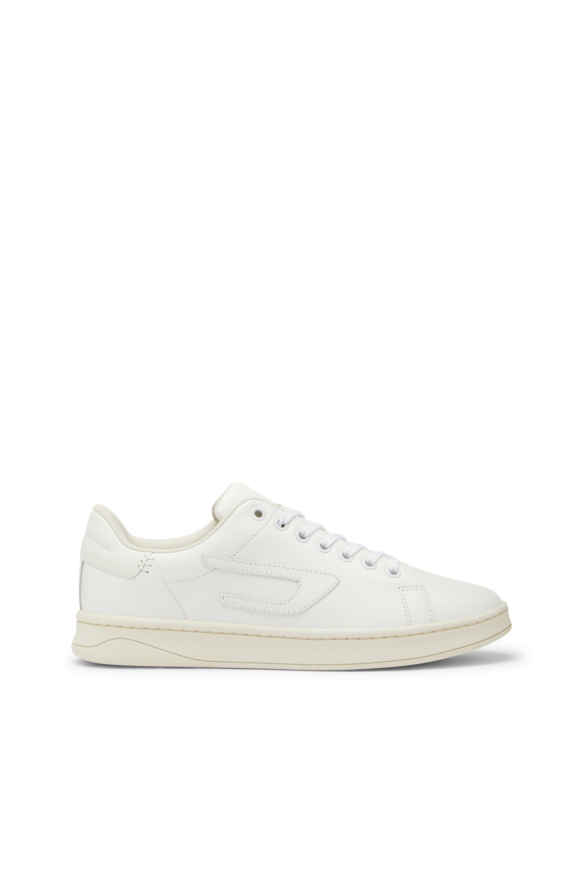 S-Athene Low-Sneakers basses en cuir avec empiècement D