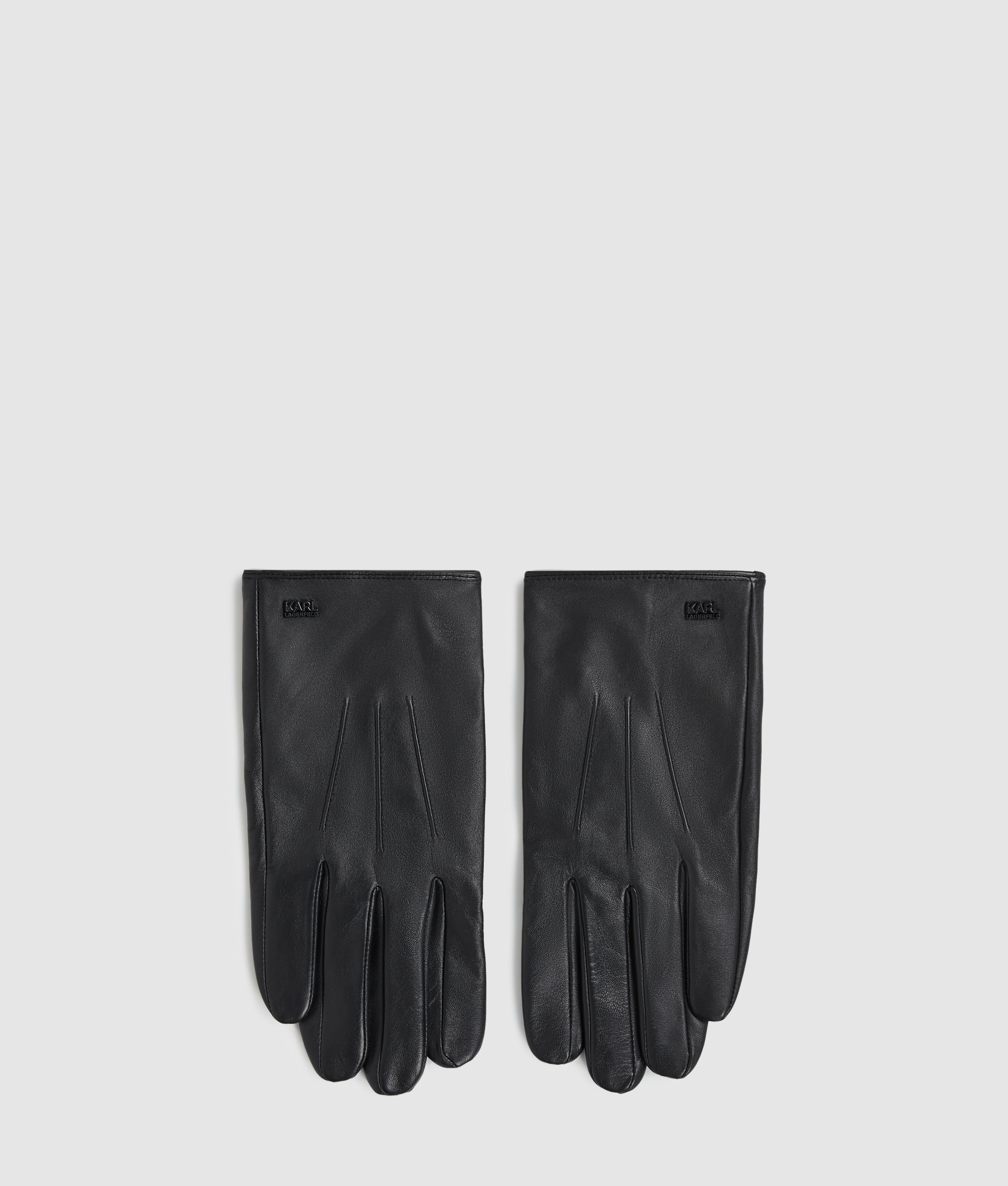 K/PEBBLE LEATHER GLOVES