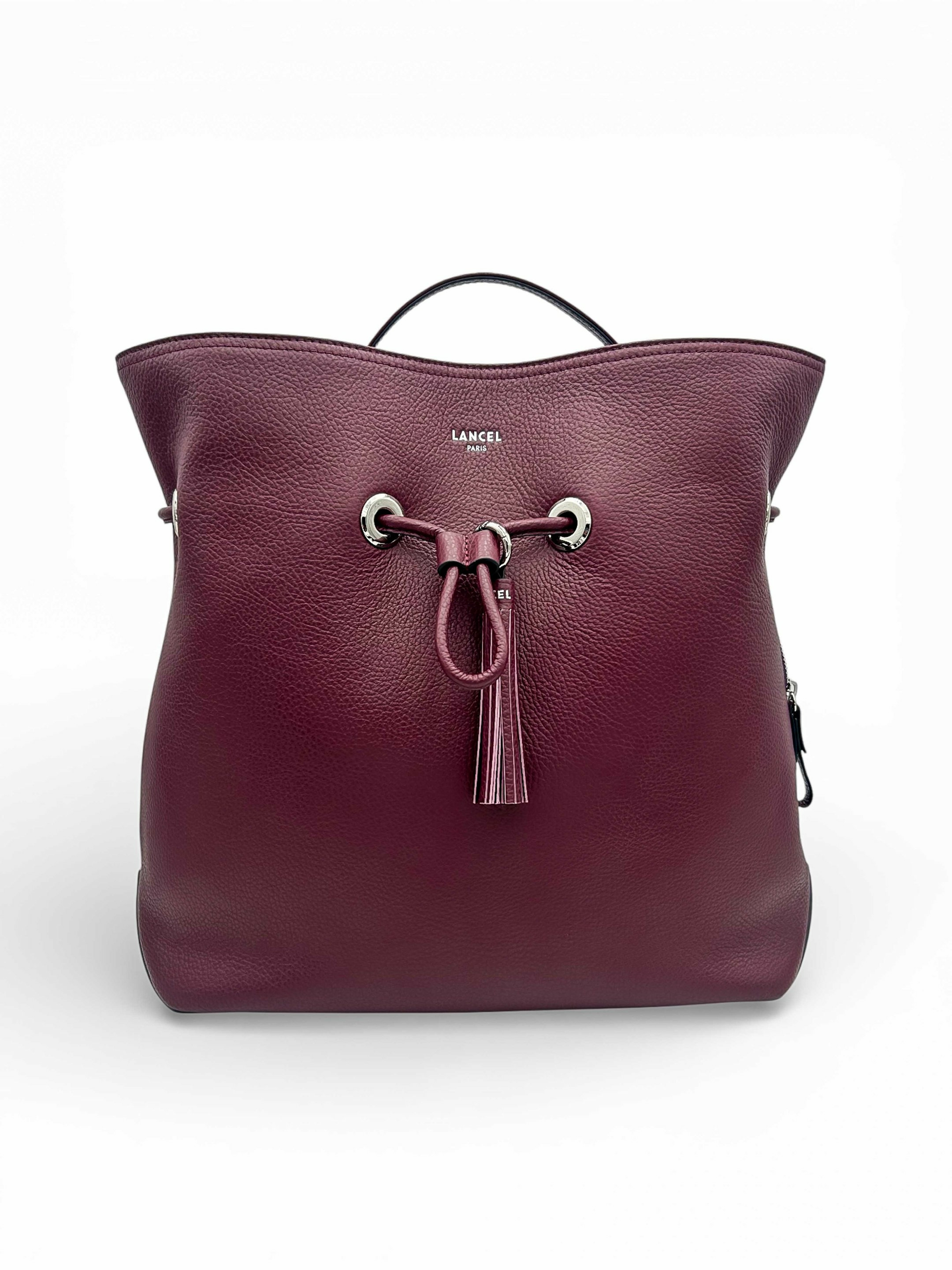 Sacha de Lancel - Sac Seau M - Moyen modèle - Cassis