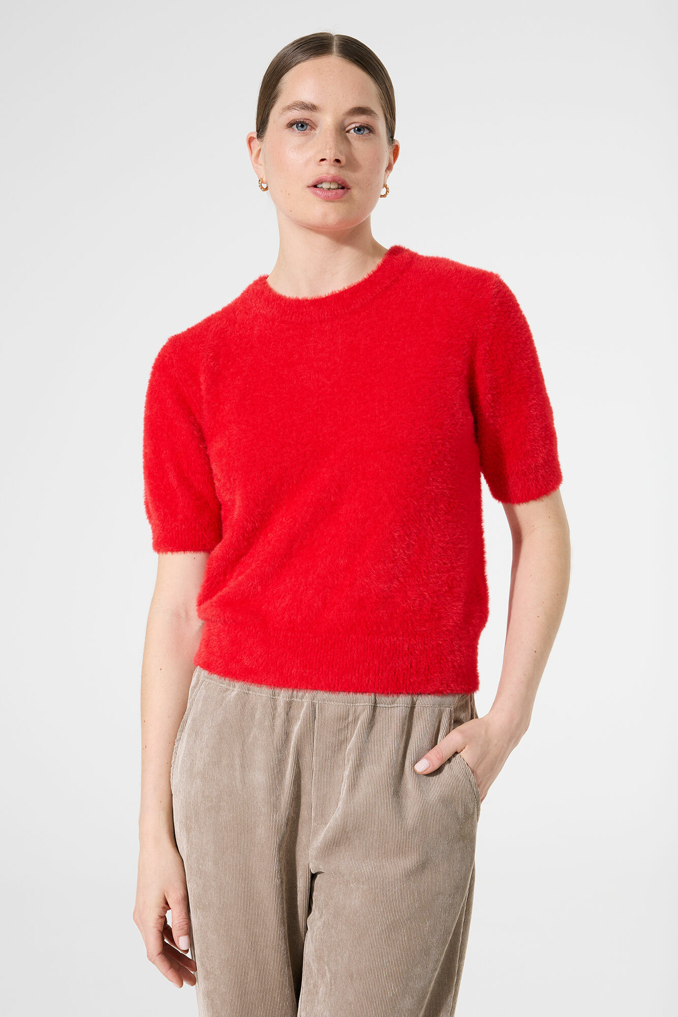 Women Sweater Red