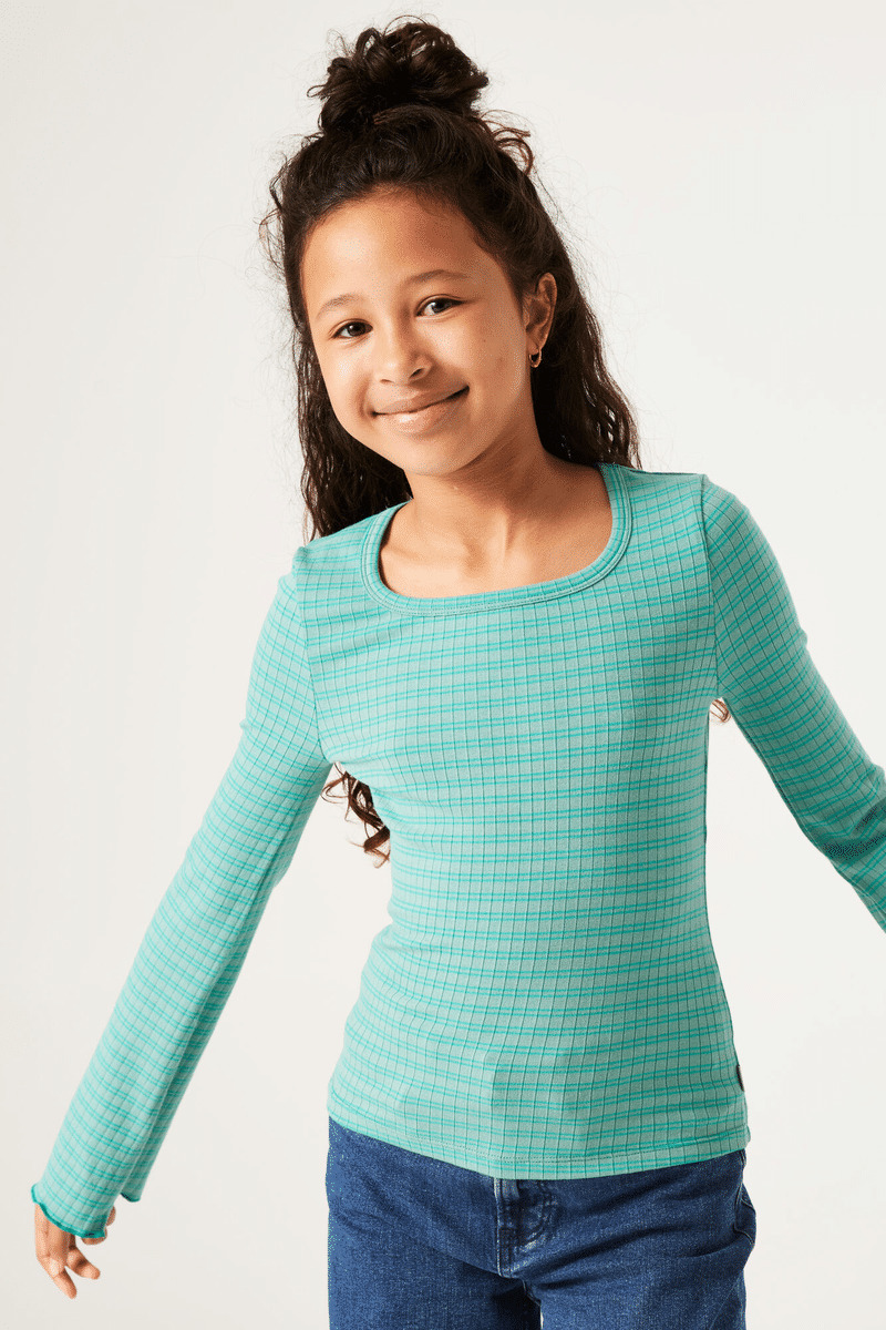 Girls T-shirt Green