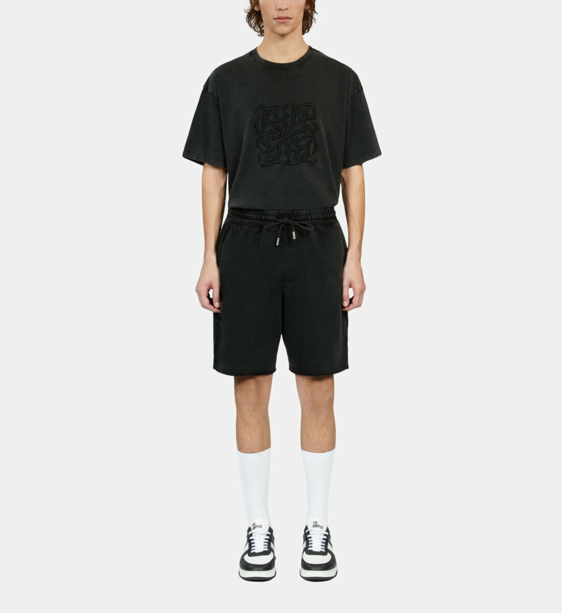 Short Noir En Coton Homme