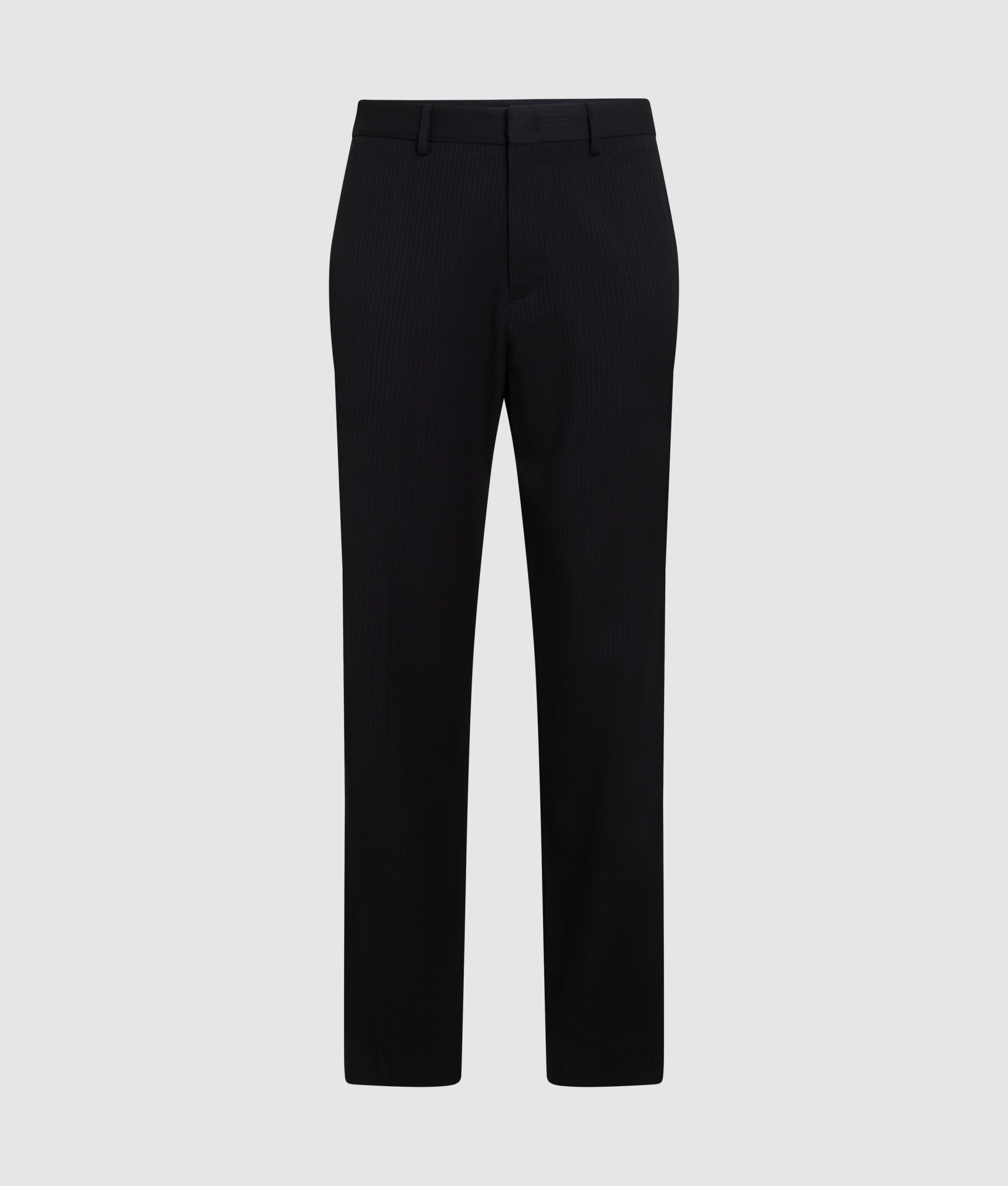 PINSTRIPE TAILORED TROUSERS