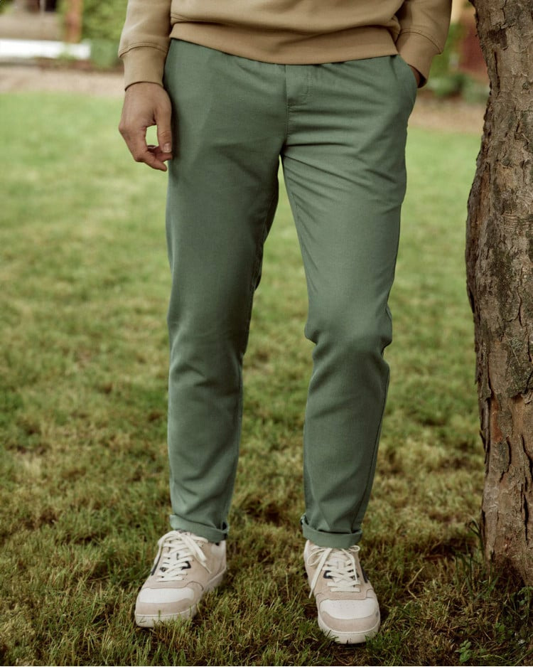 Pantalon vert olive