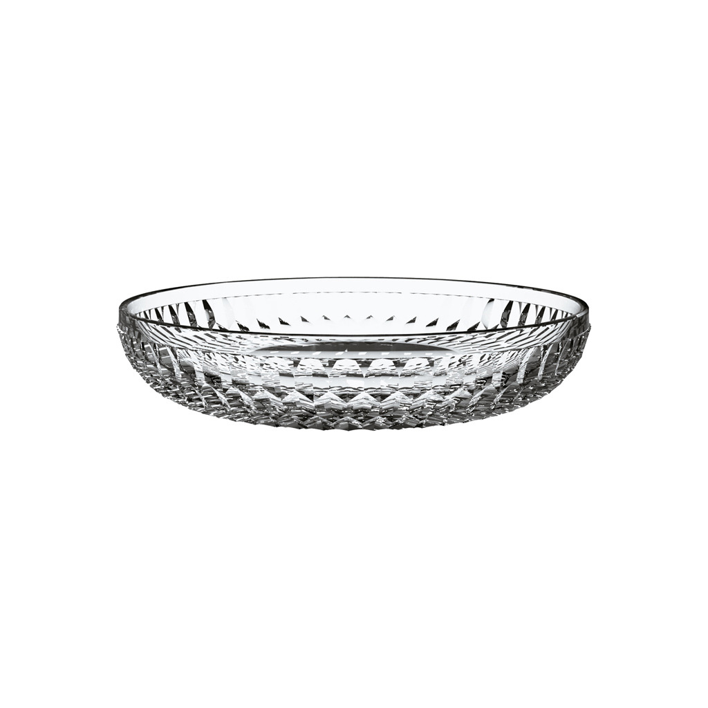 Boston coupe plate, 24 cm Ø, transparent