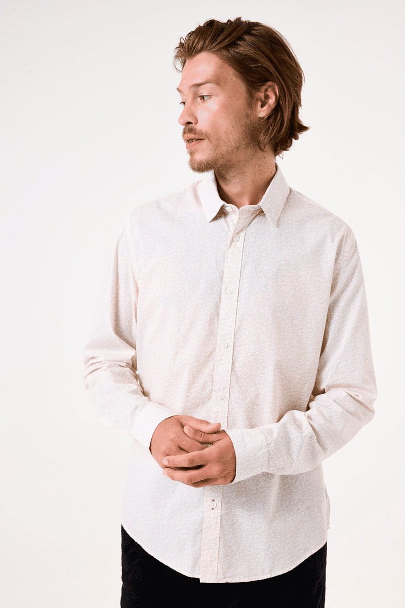 Men Shirt White