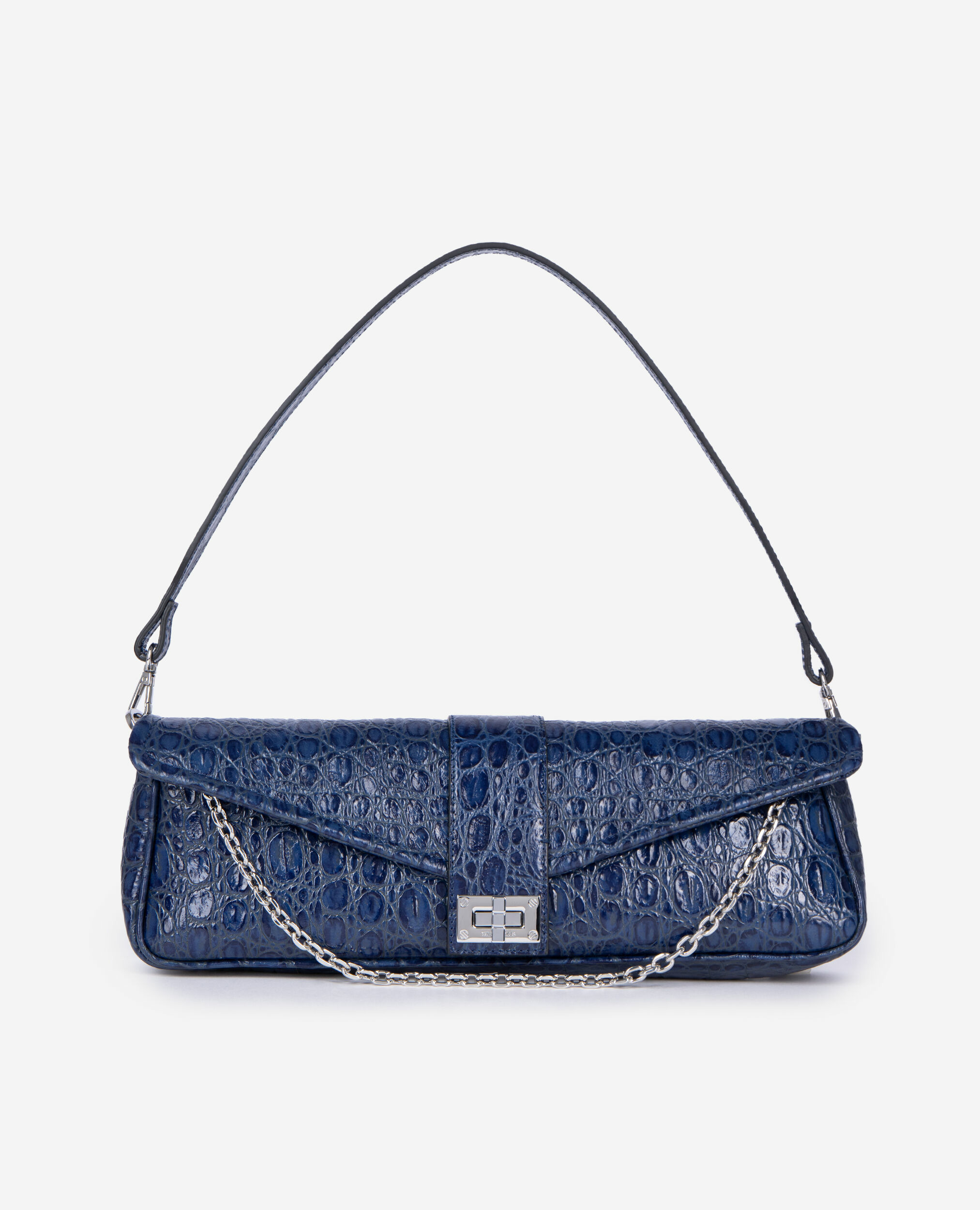 Sac En Cuir Croco