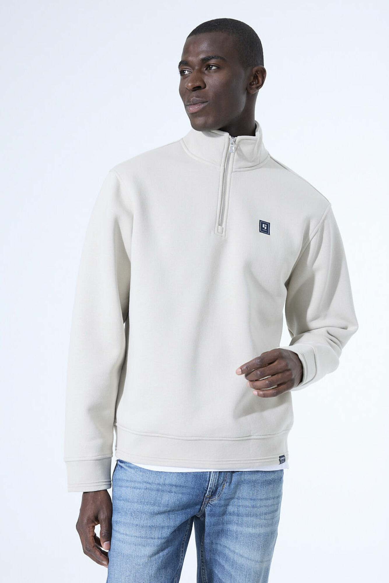 Men Sweater Grey