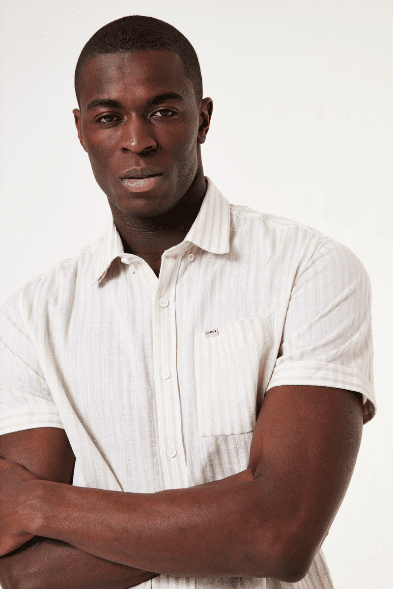 Men Shirt Brown