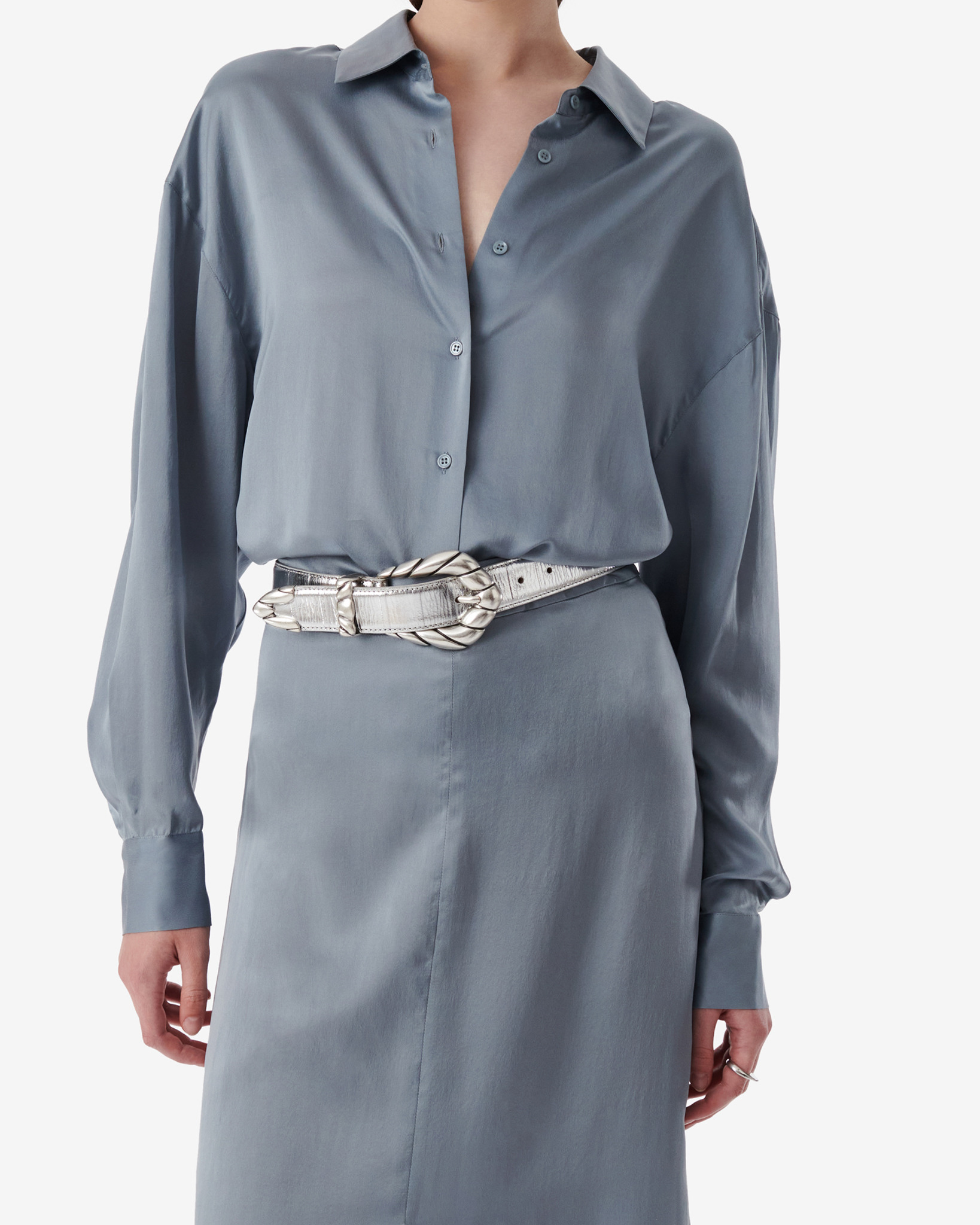 Chemise Fluide En Soie Jarila