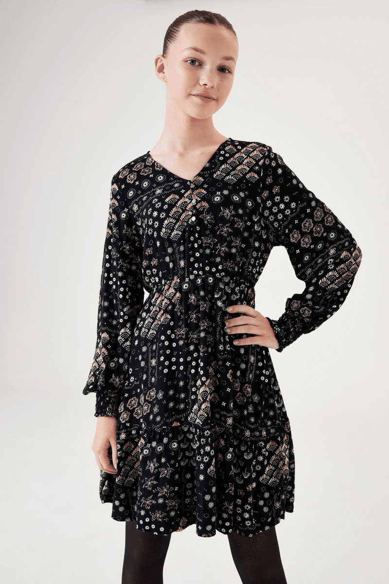 Girls Dress Black