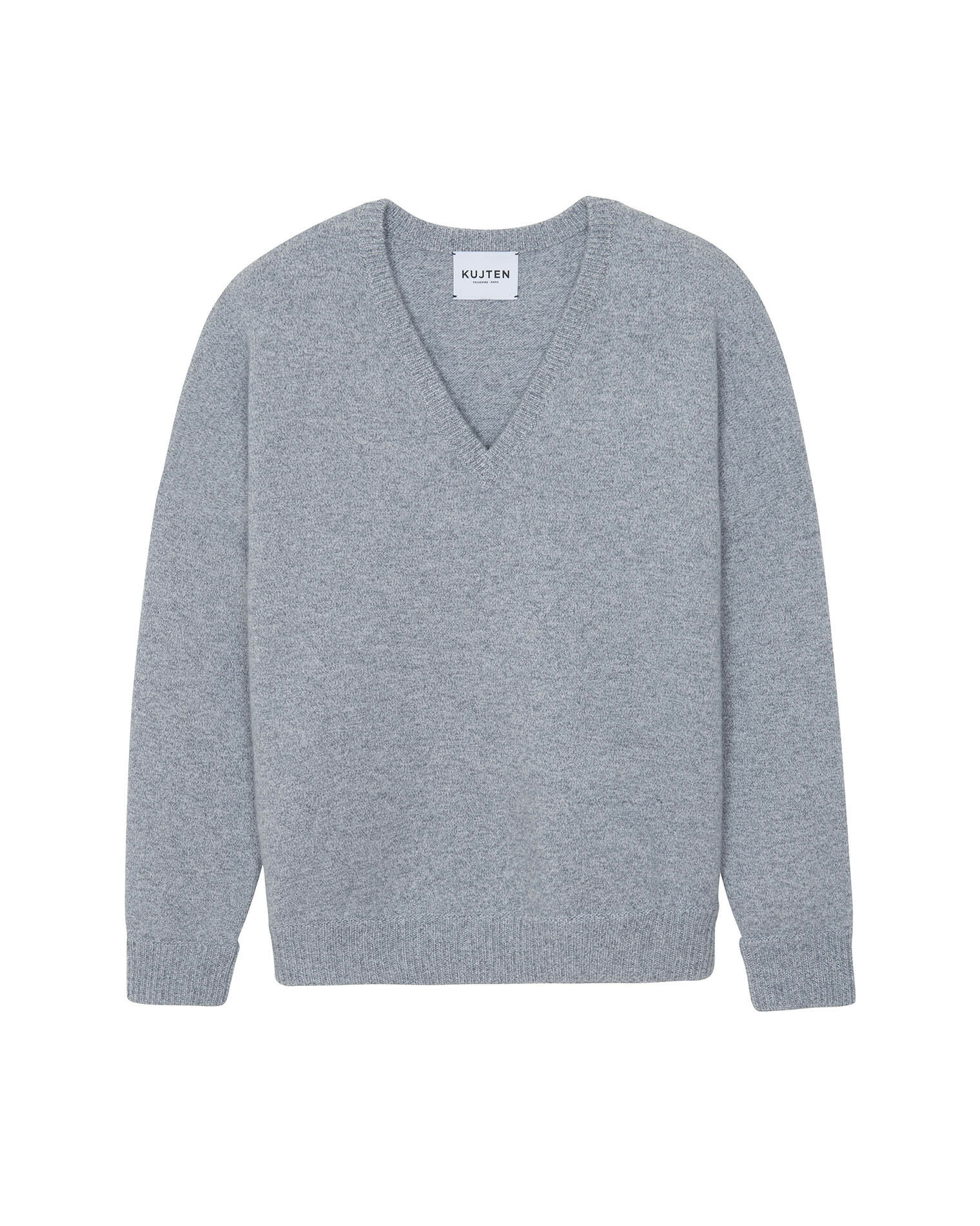 Pull Kiki Pull cachemire col v oversize femme