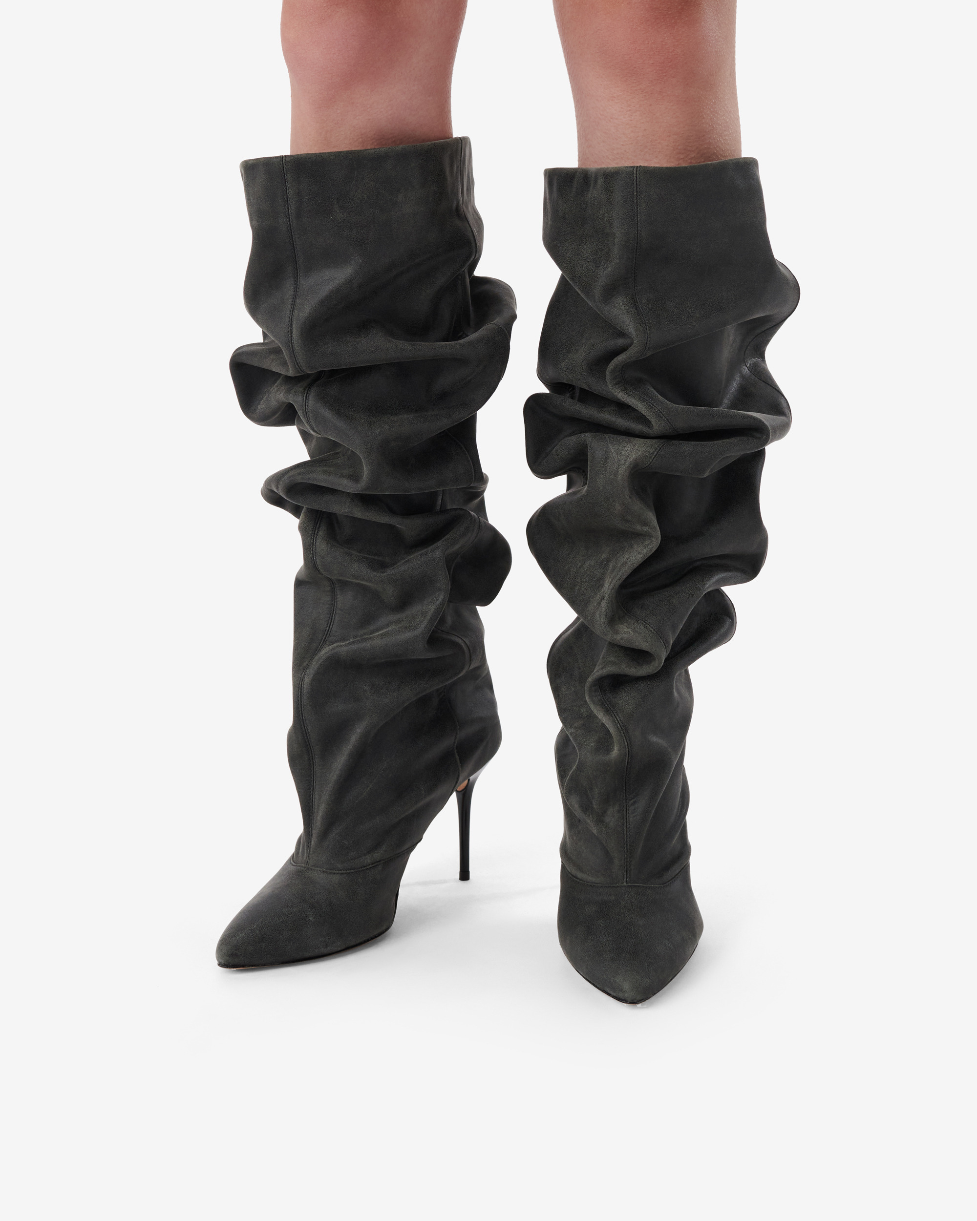 Bottes En Cuir Loly Used