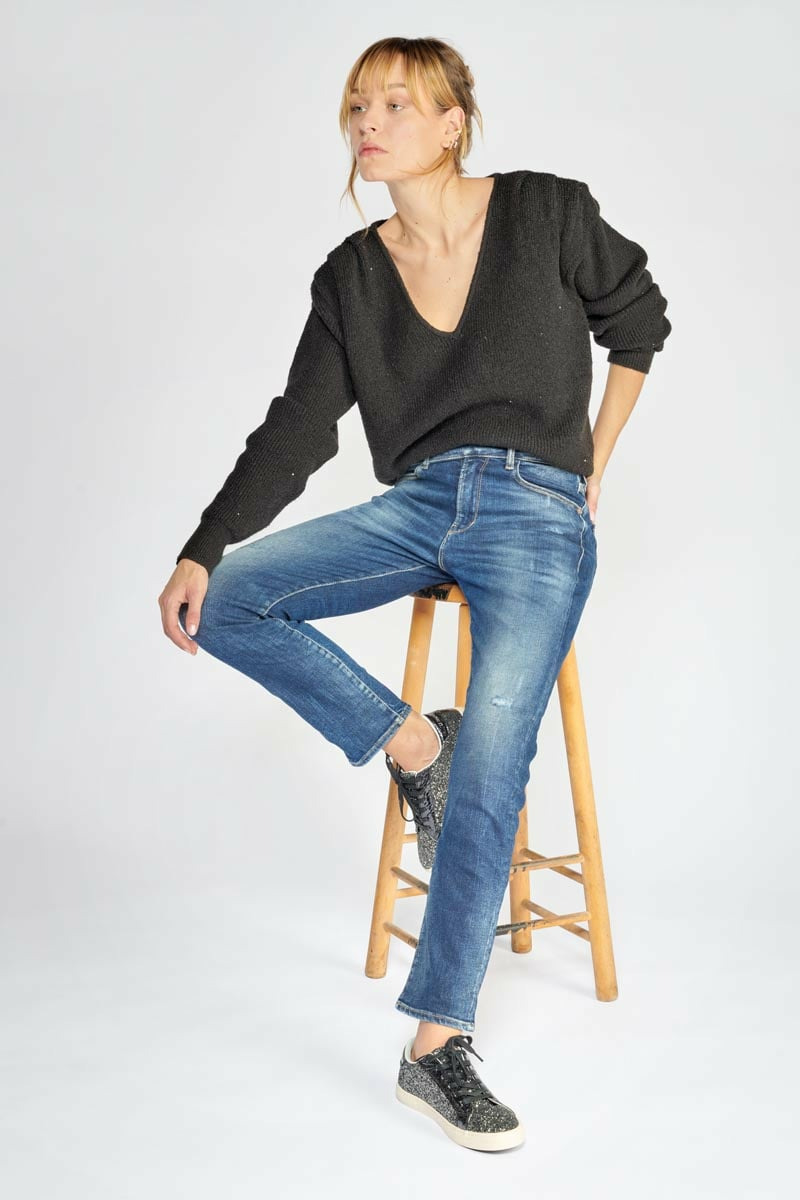 Jeans droite 400/17 mom, 7/8ème