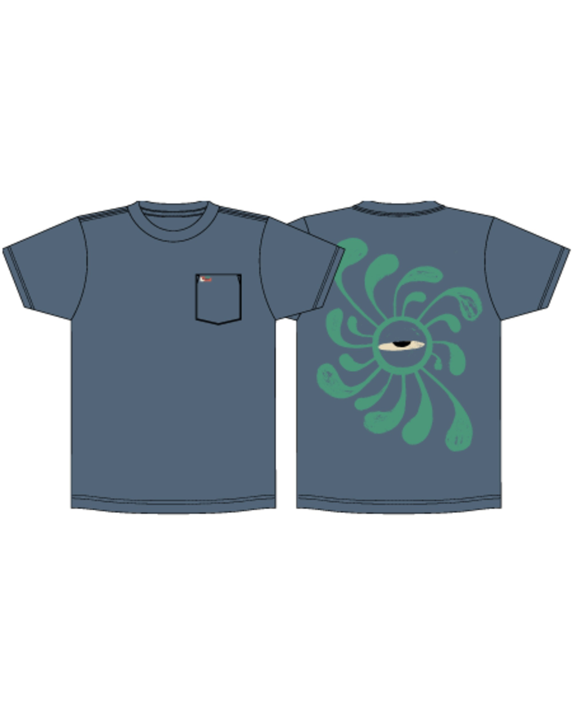 LA EYE SWIRL POCKET SS