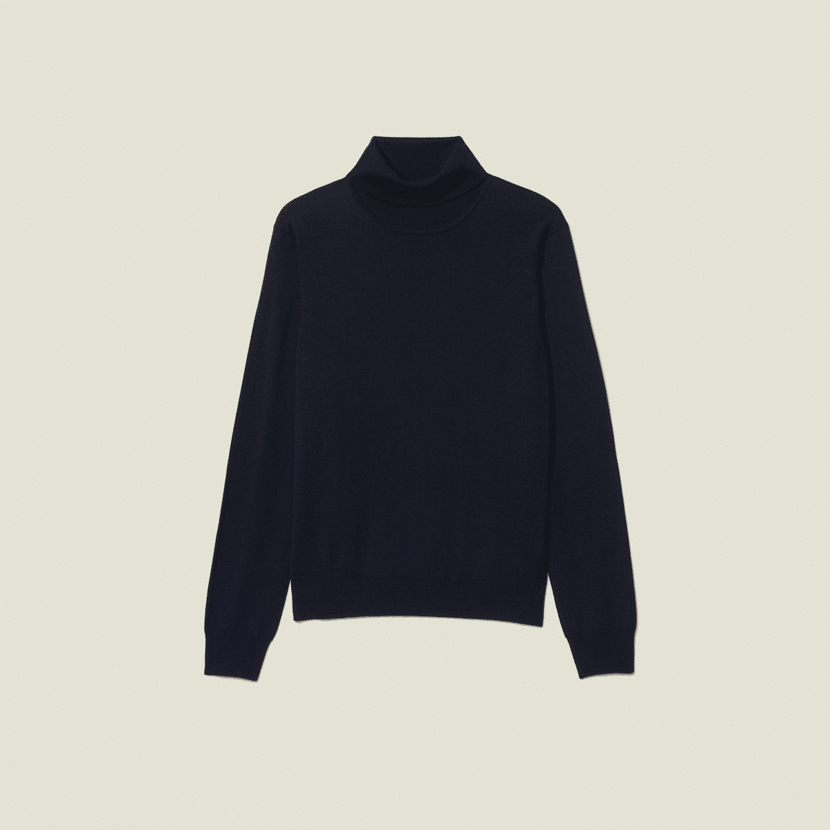 Pull à col roulé en laine Homme