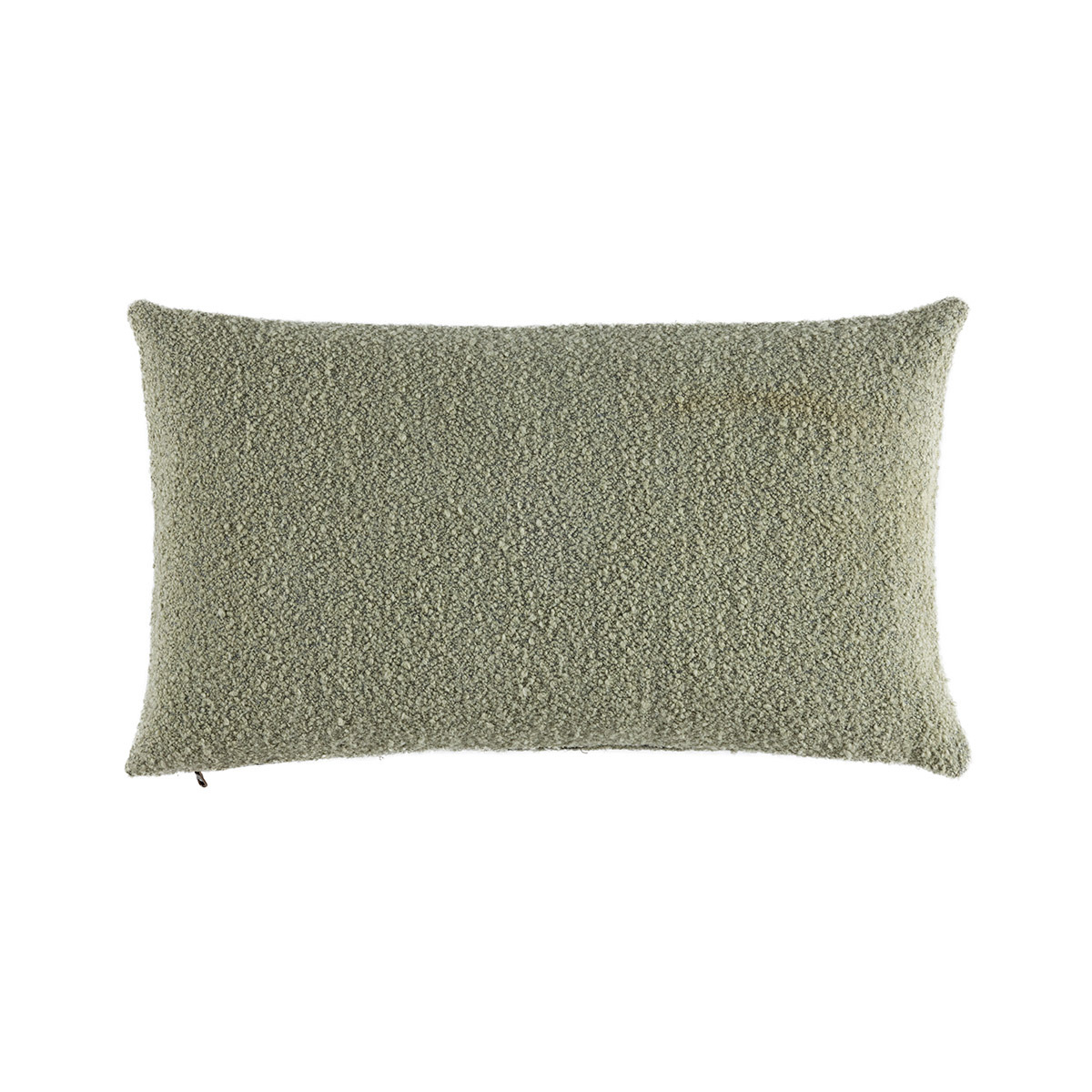 Yves Delorme - Housse de coussin en acrylique gris, Bouclette
