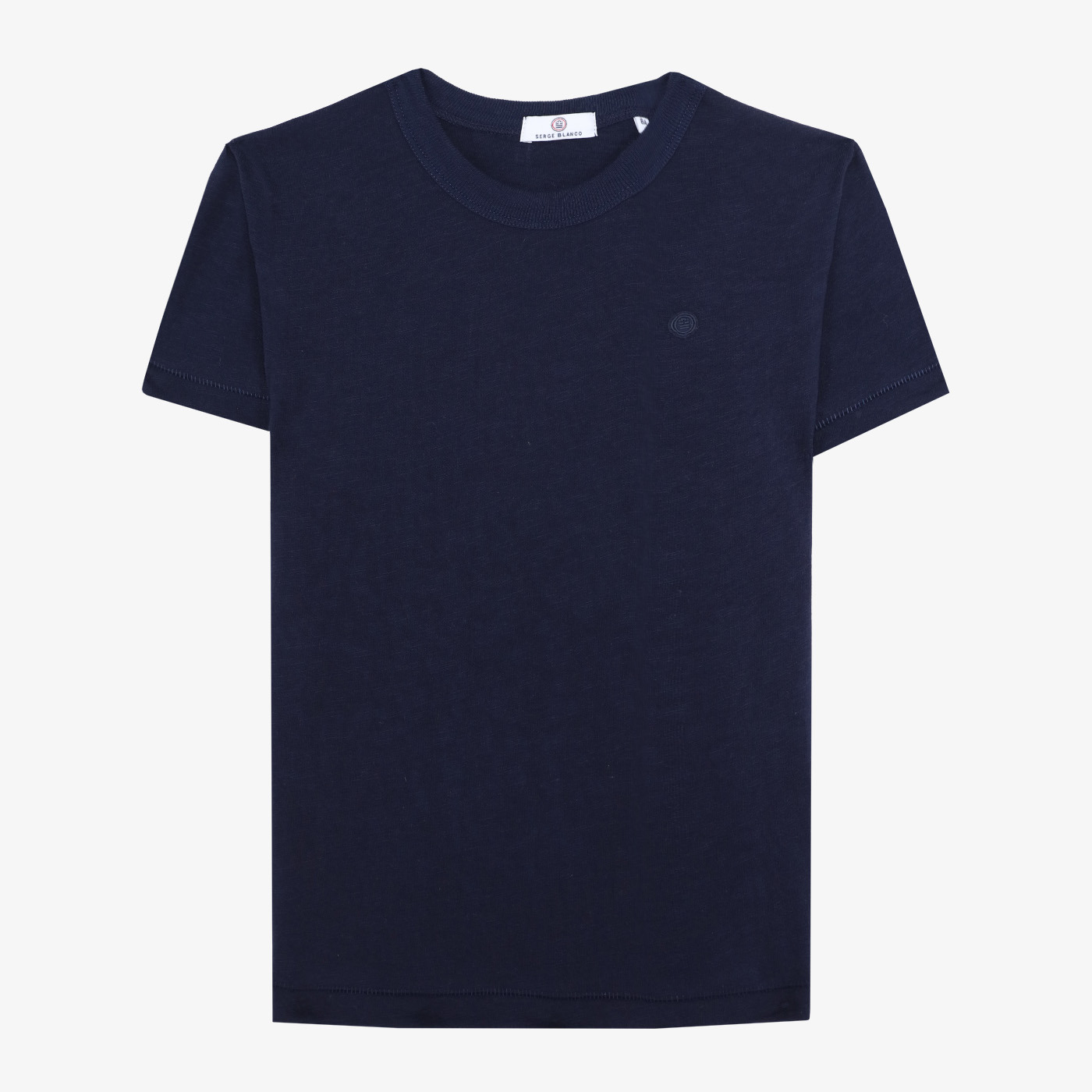 T-shirt Junior en jersey bleu foncé