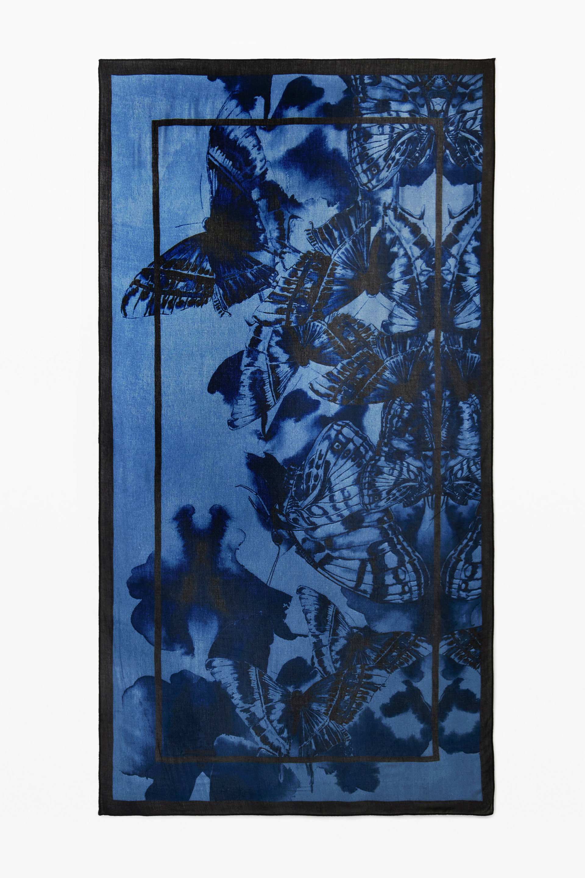 FOULARD MARIPOSAS RECTANGLE