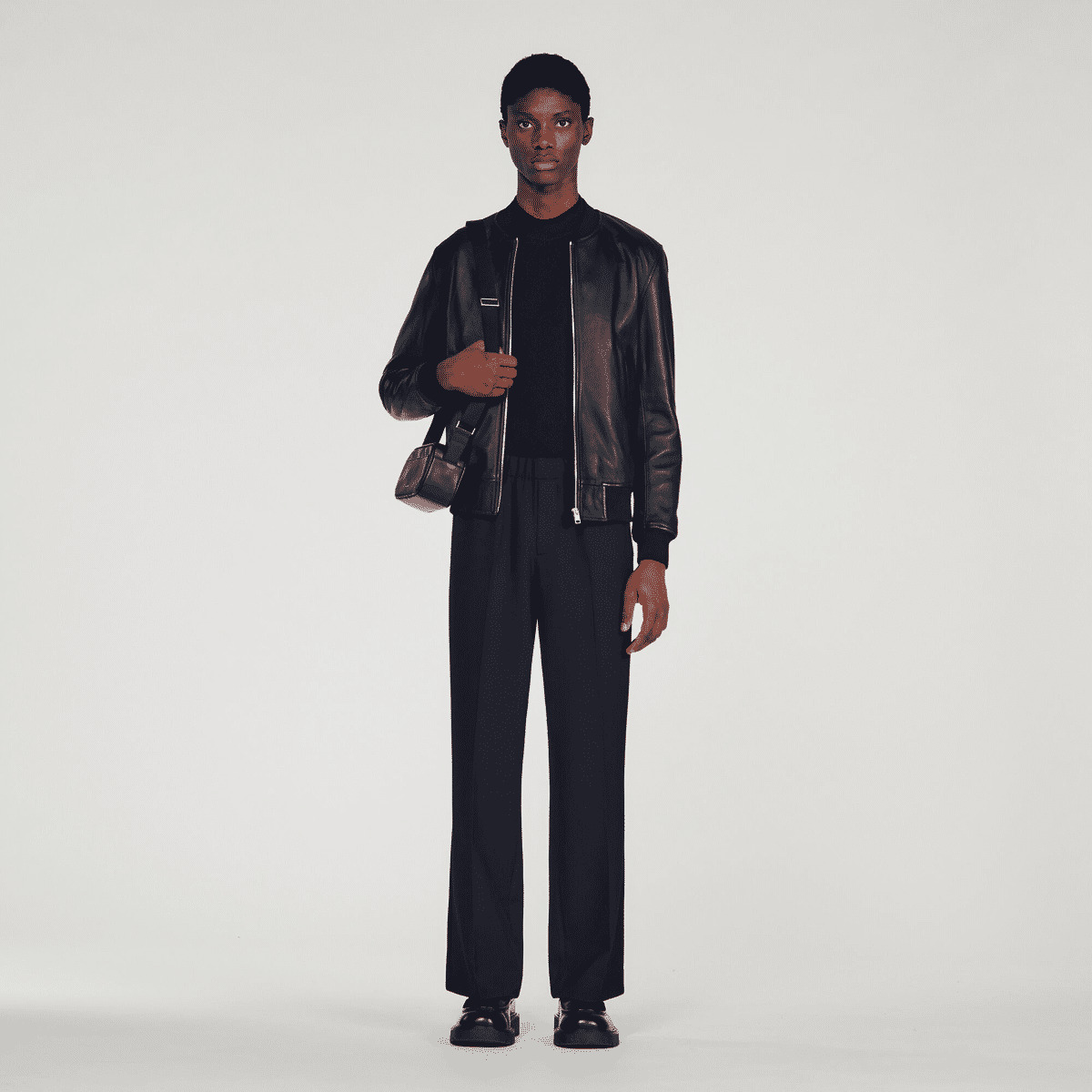 Blouson en cuir