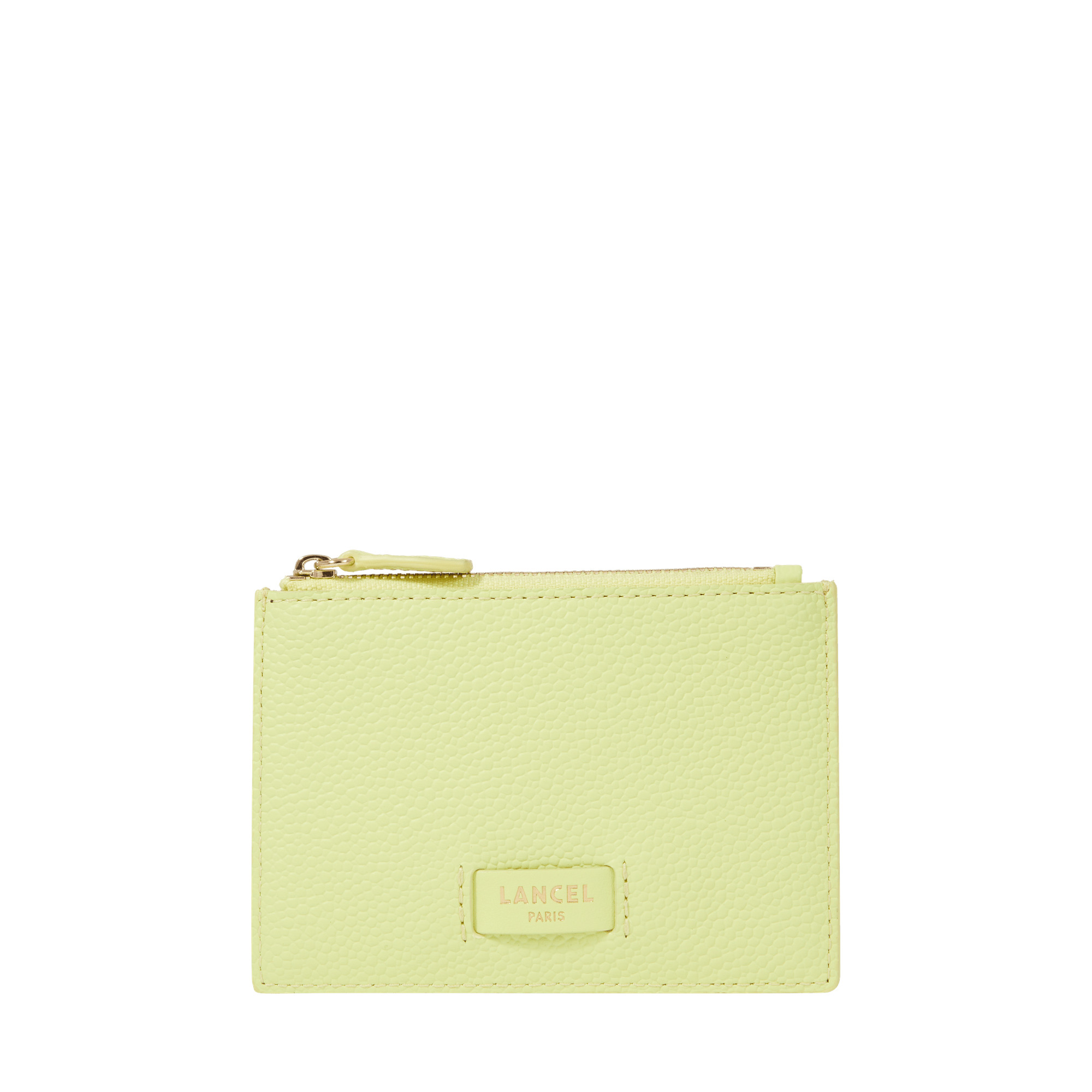 Ninon De Lancel - Porte-Cartes Zippe L - Citron Vert