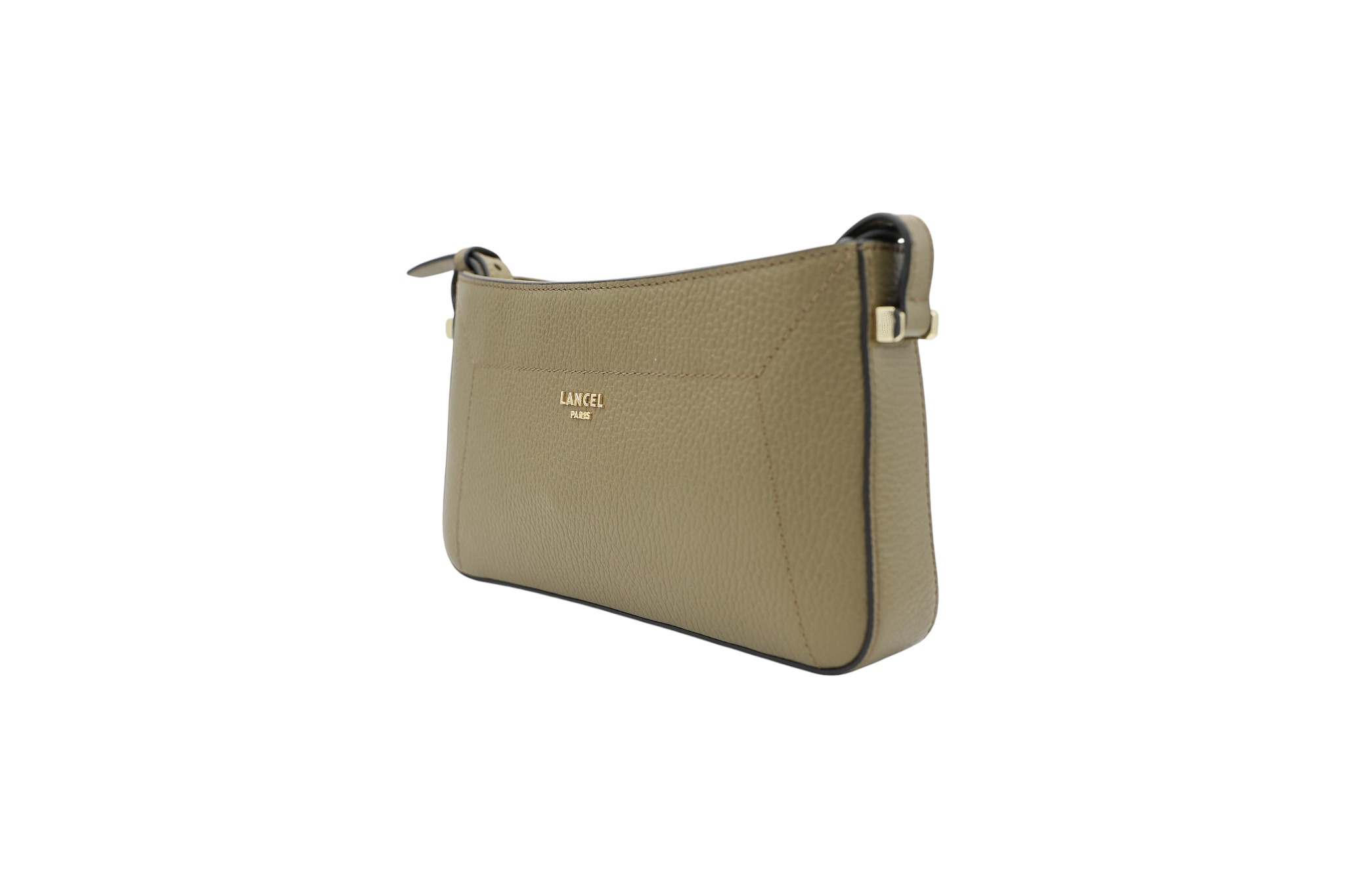 Lettrine De Lancel - Mini sac zippé - Kaki
