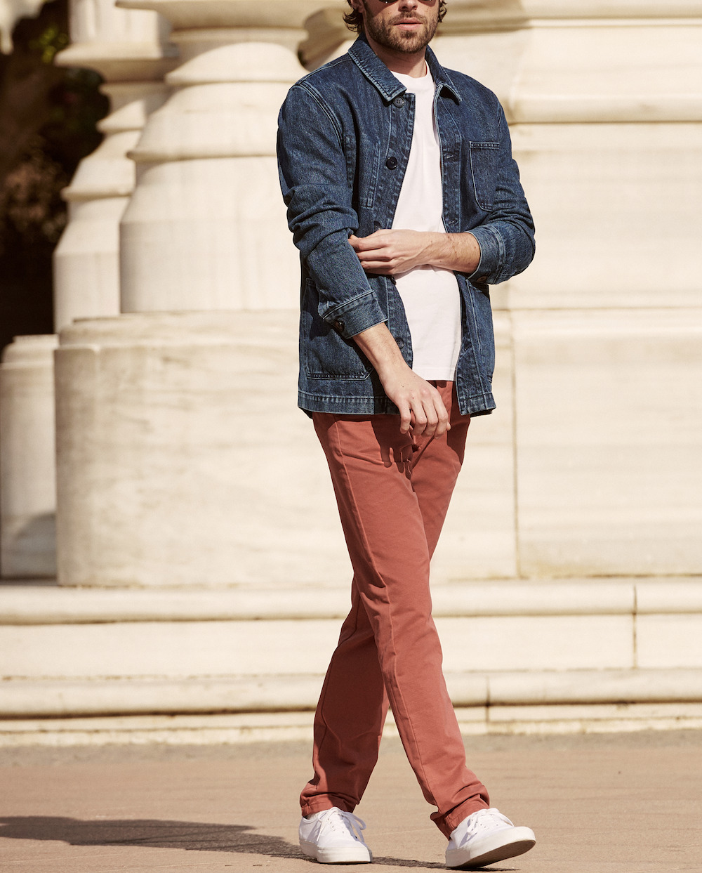 Chino Ajusté Charles Mars