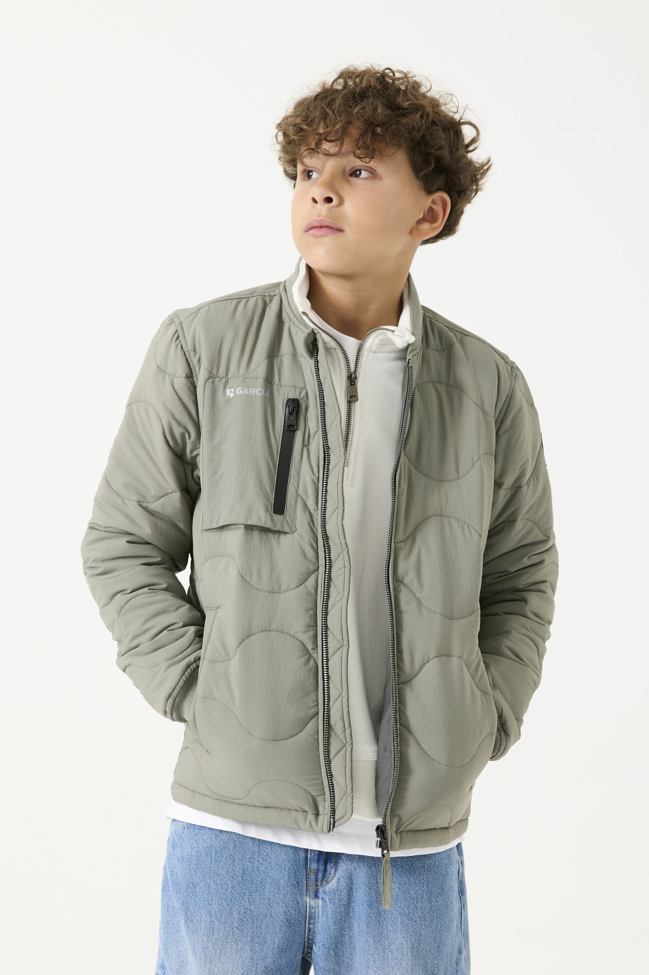 Boys Coat Green