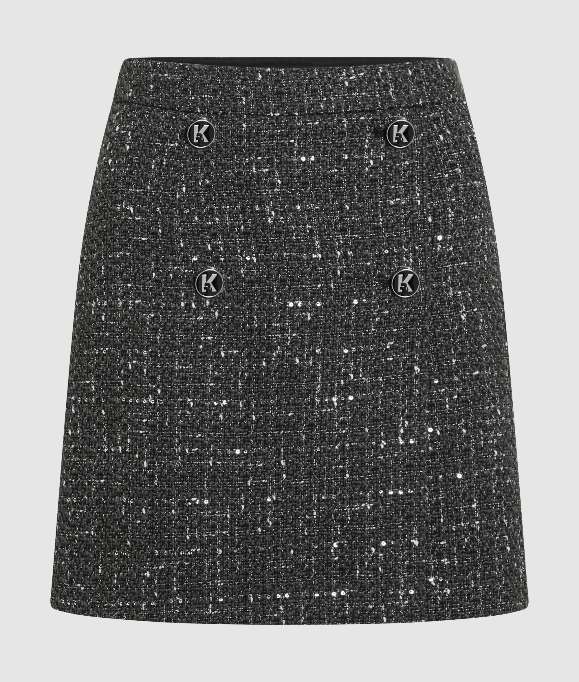 BOUCLE MINI SKIRT