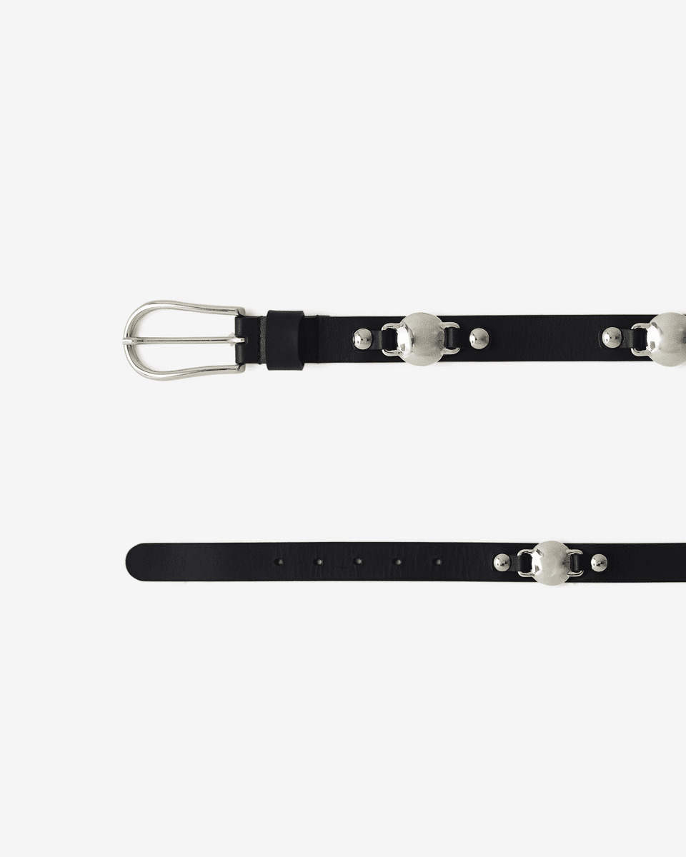 Ceinture En Cuir À Empiècements Tany