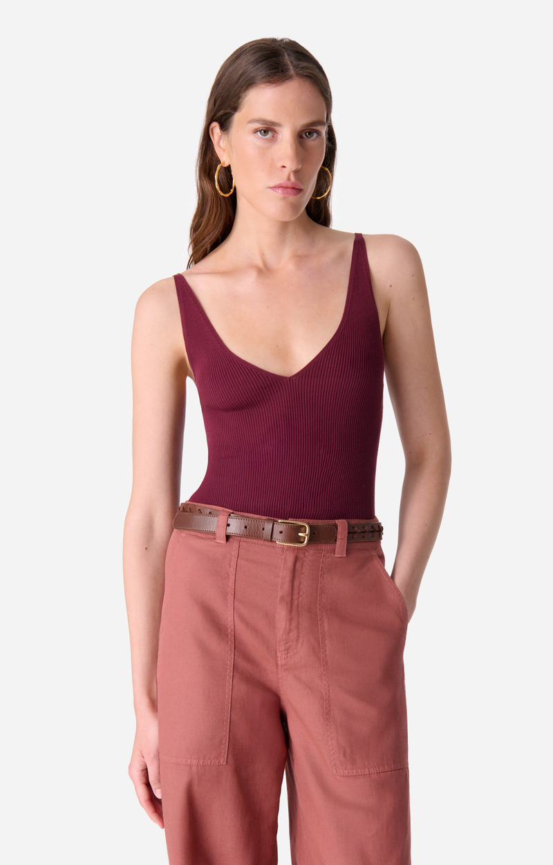 Top sans manche Ernice En Lyocell Et Coton