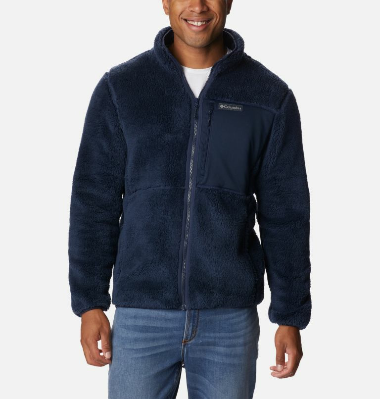 mountain beast full zip fleece Bleu marine