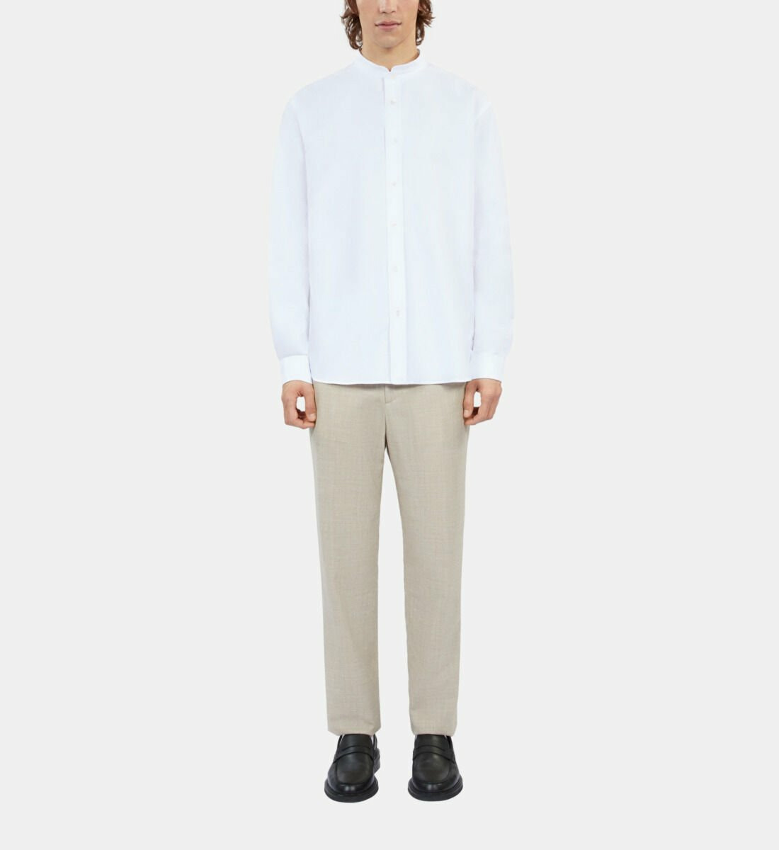 Chemise Oxford Blanche Homme