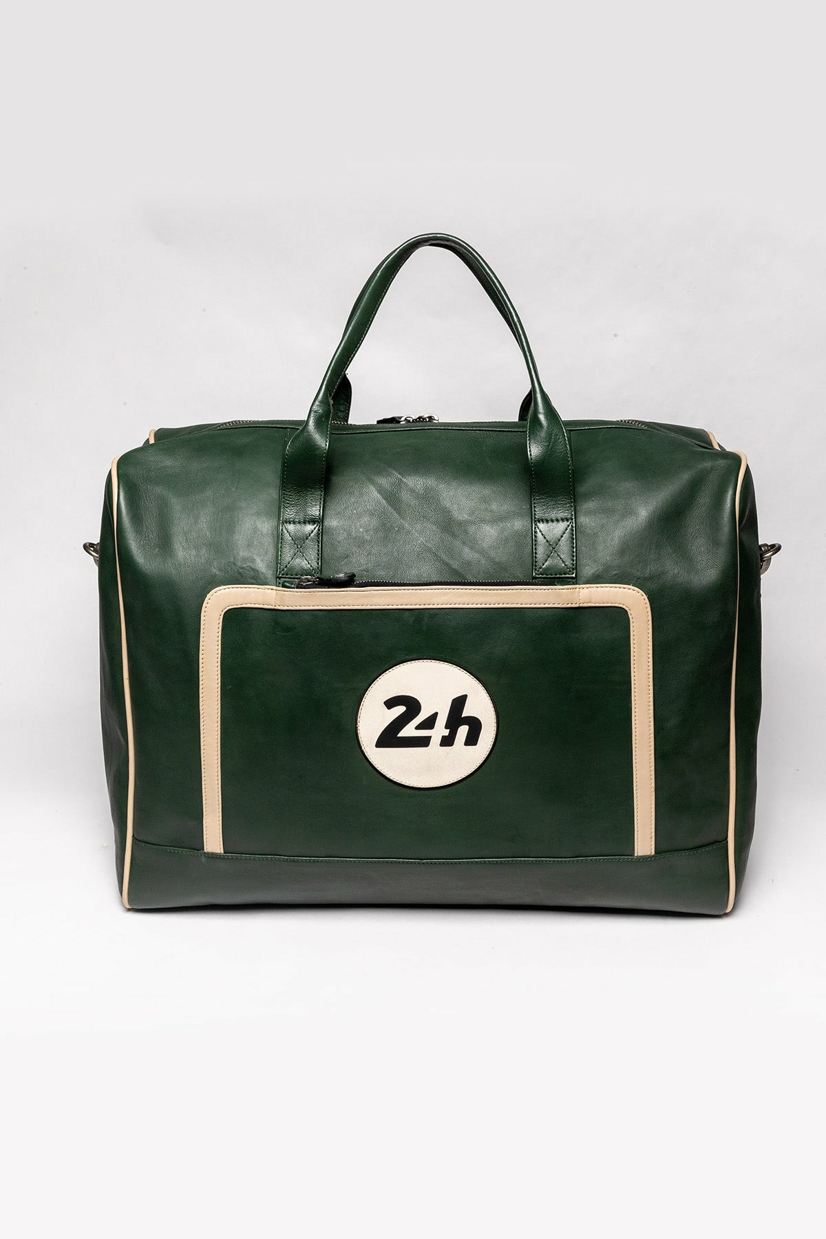 Sac cuir 24H Le Mans 72H Harrisson vert