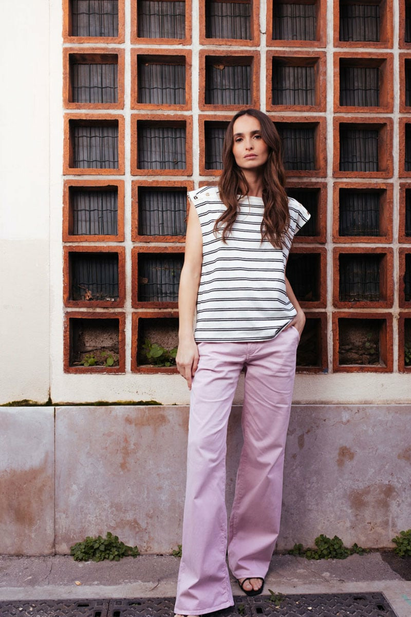 Pantalon flare TAHIS