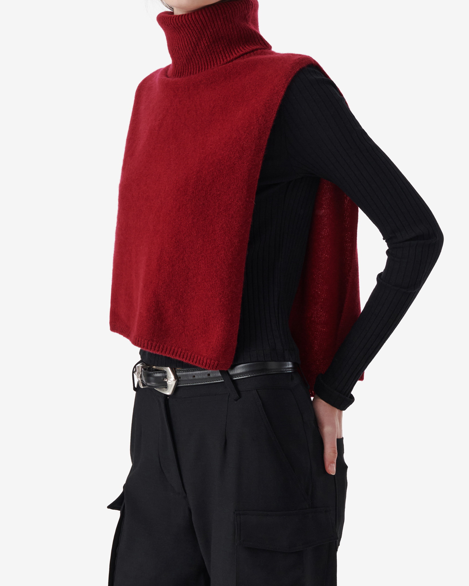 Col Écharpe En Laine Ron