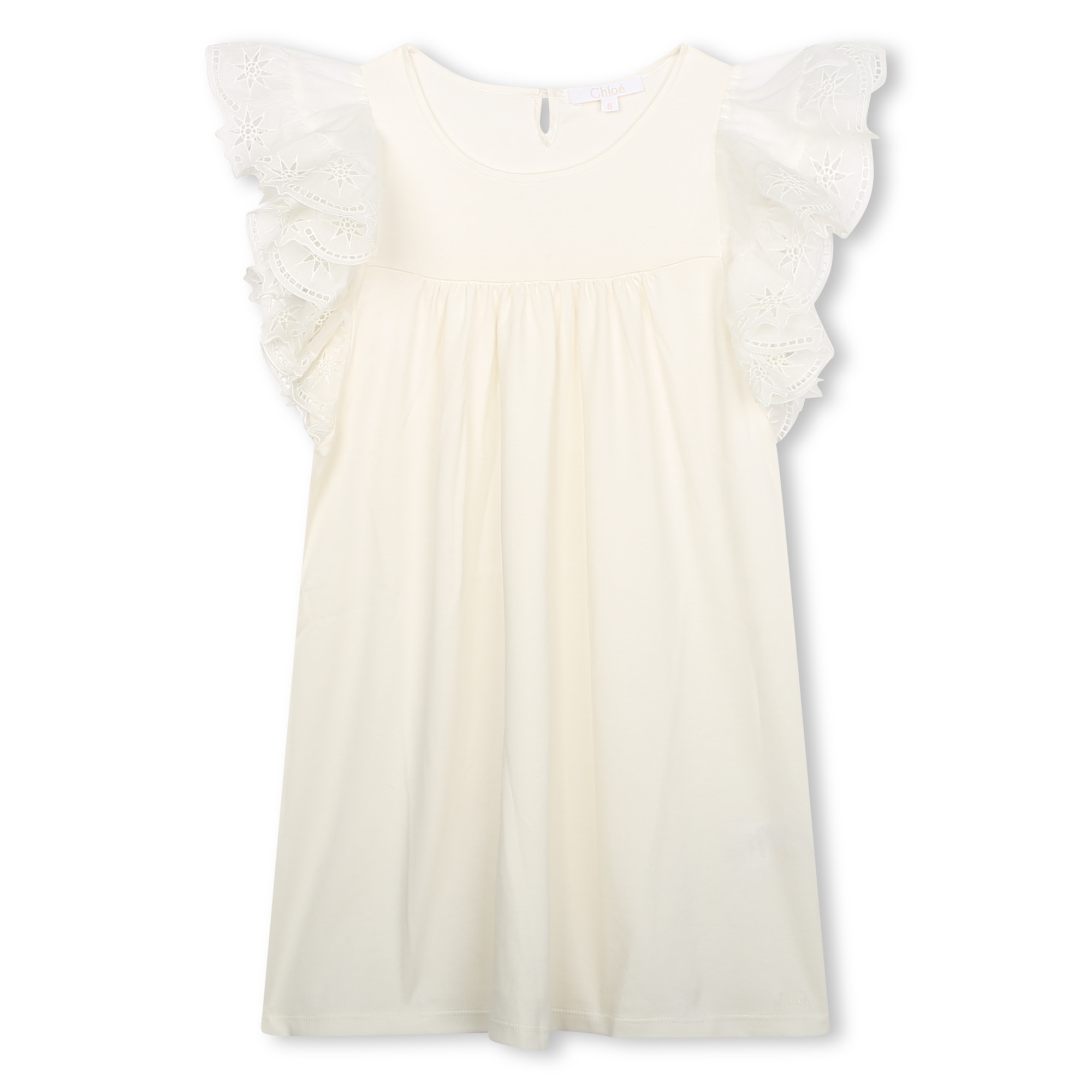 ROBE MANCHES COURTES