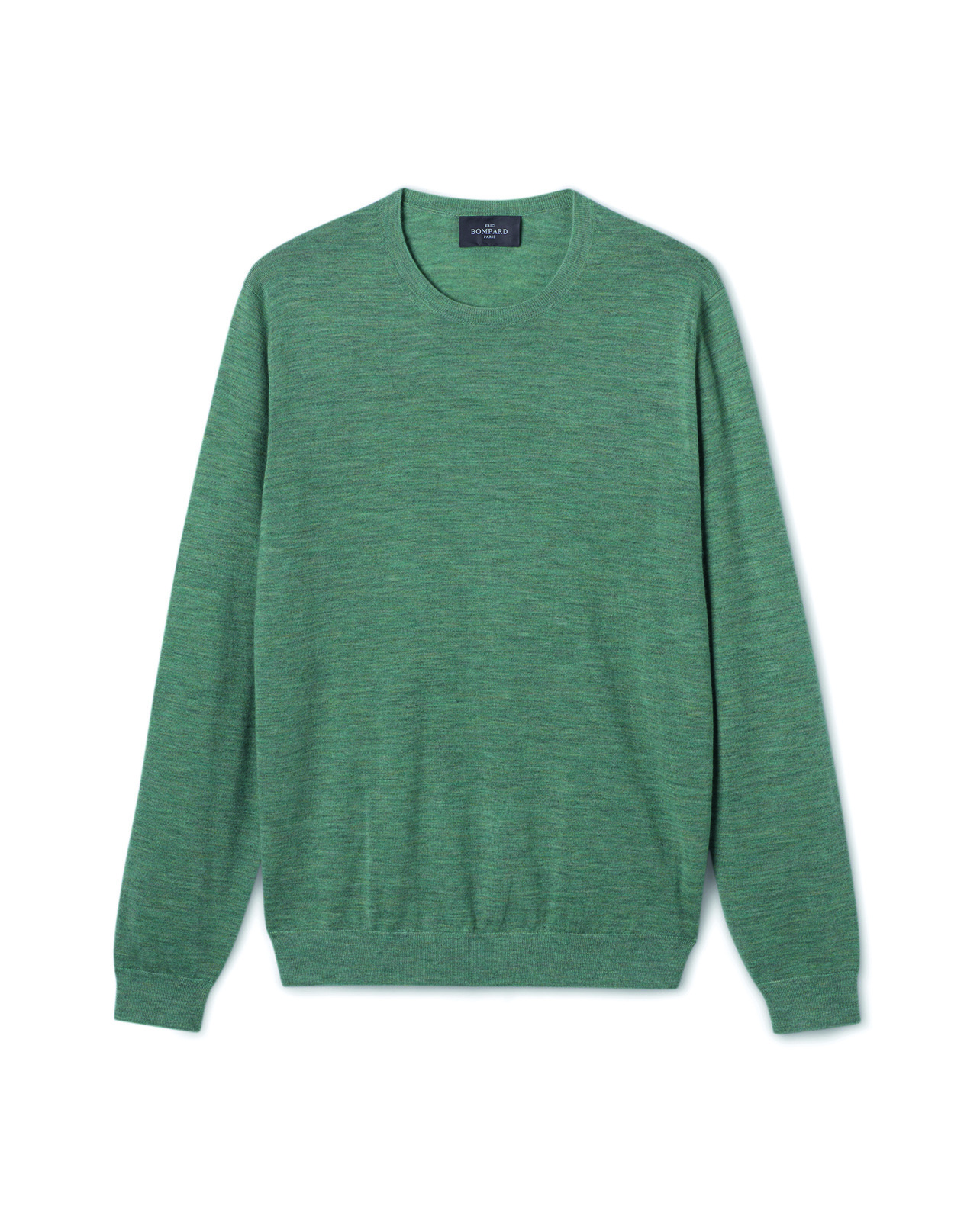 Pull col rond ultrafin - Homme - FEUILLE