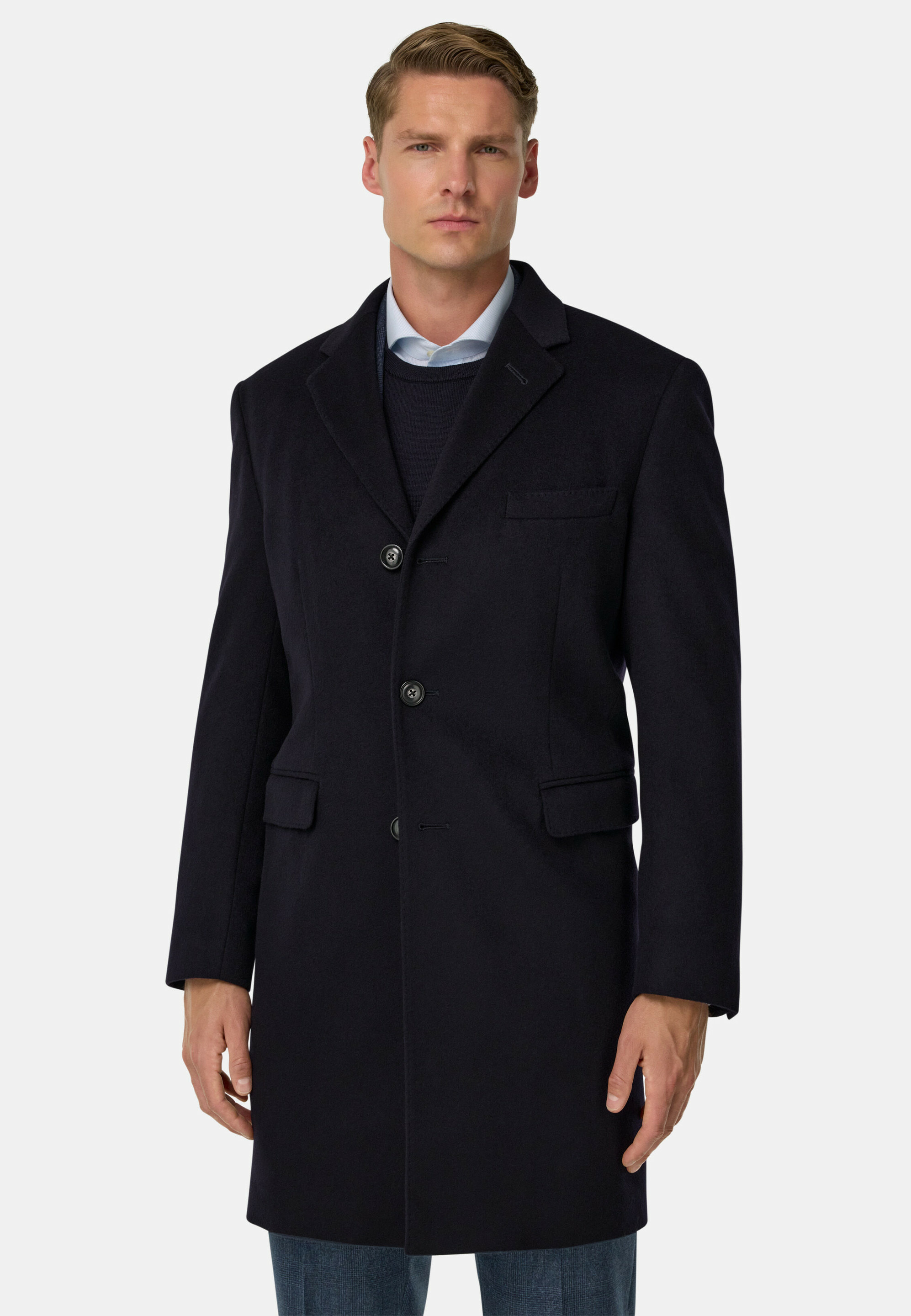 Manteau En Cachemire Mélangé