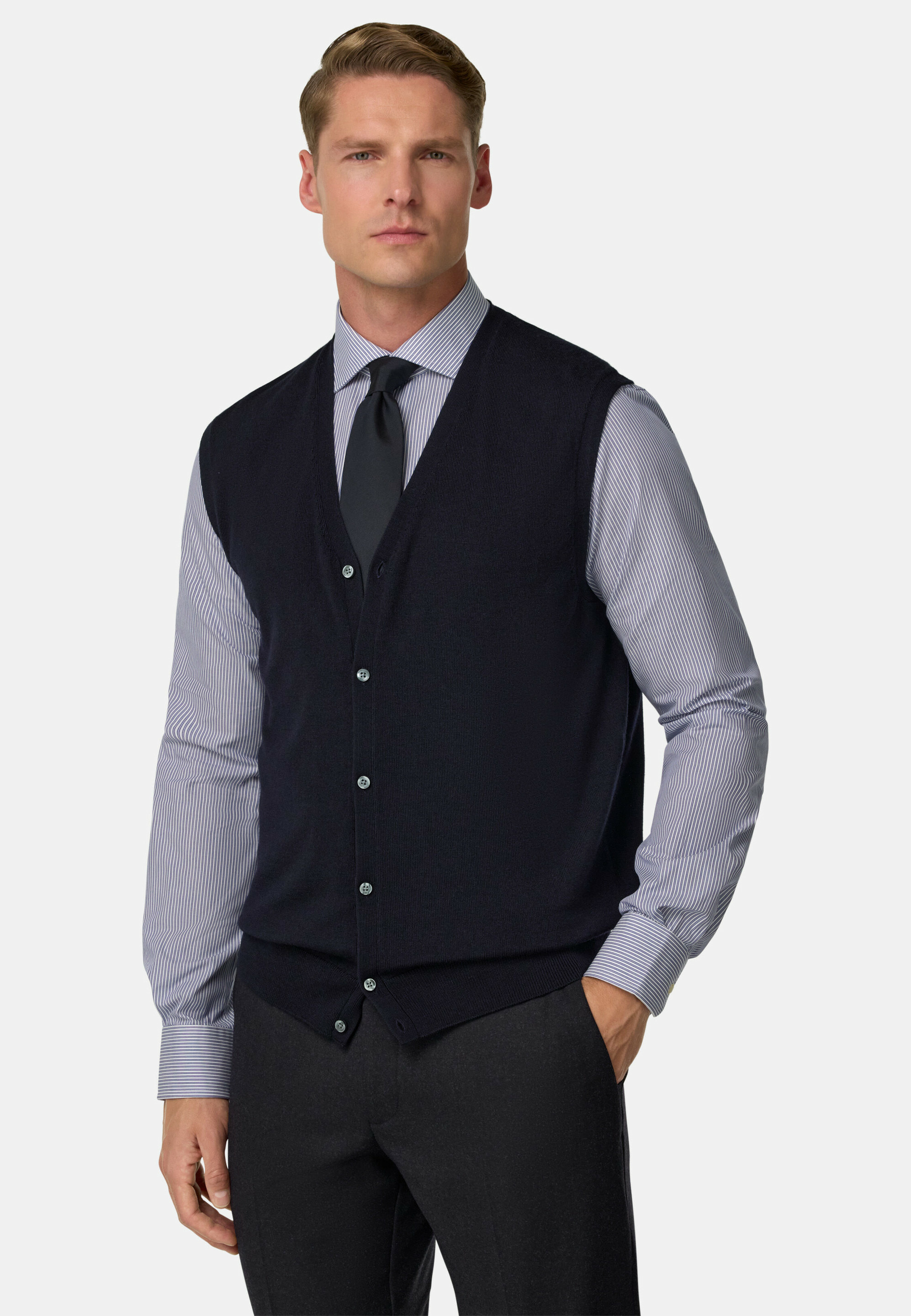 Gilet en Laine Mérinos