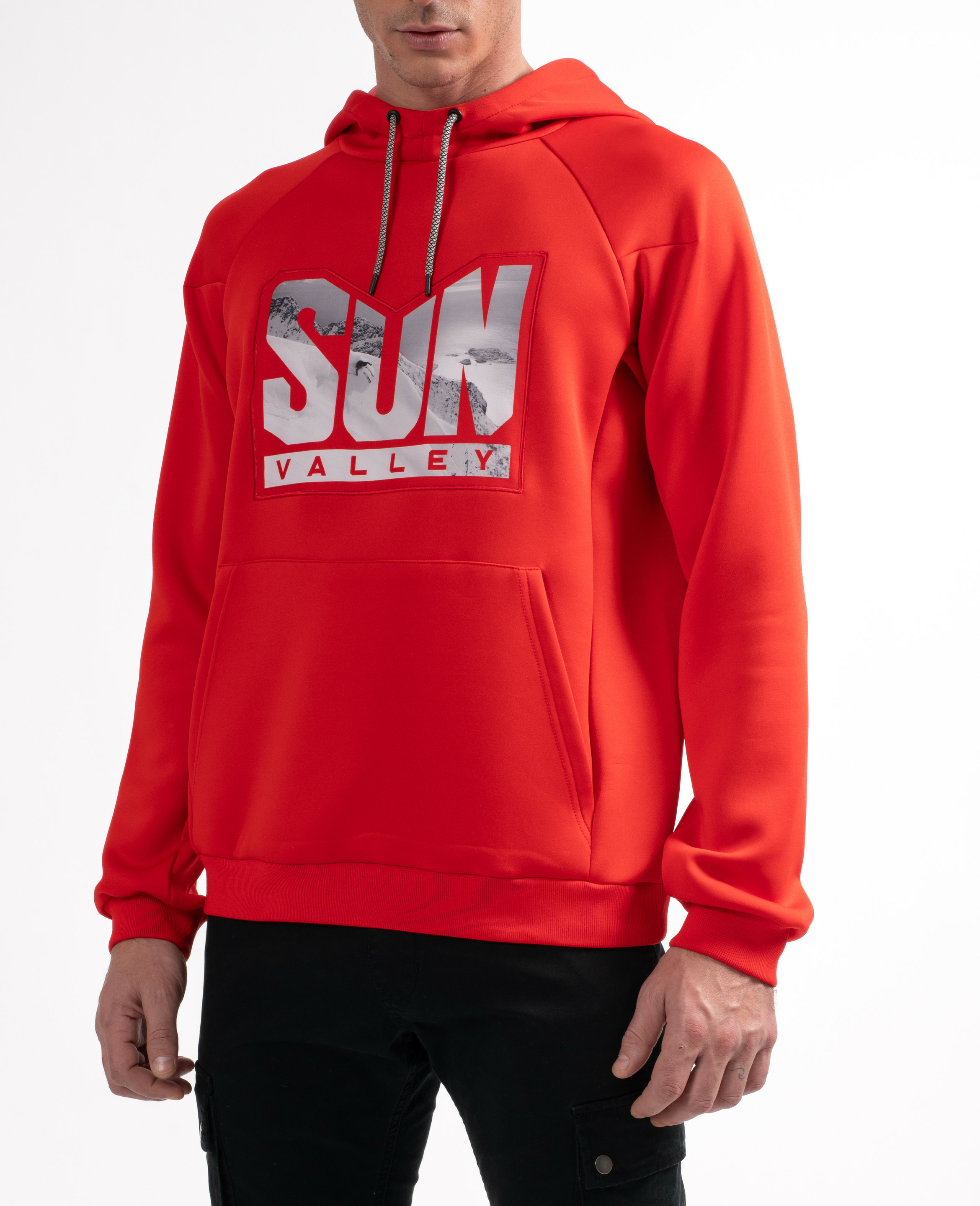 Sweat à capuche avec imprimé homme