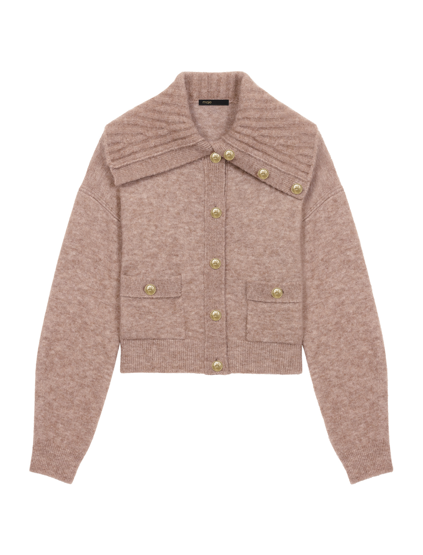 Cardigan en laine mélangée