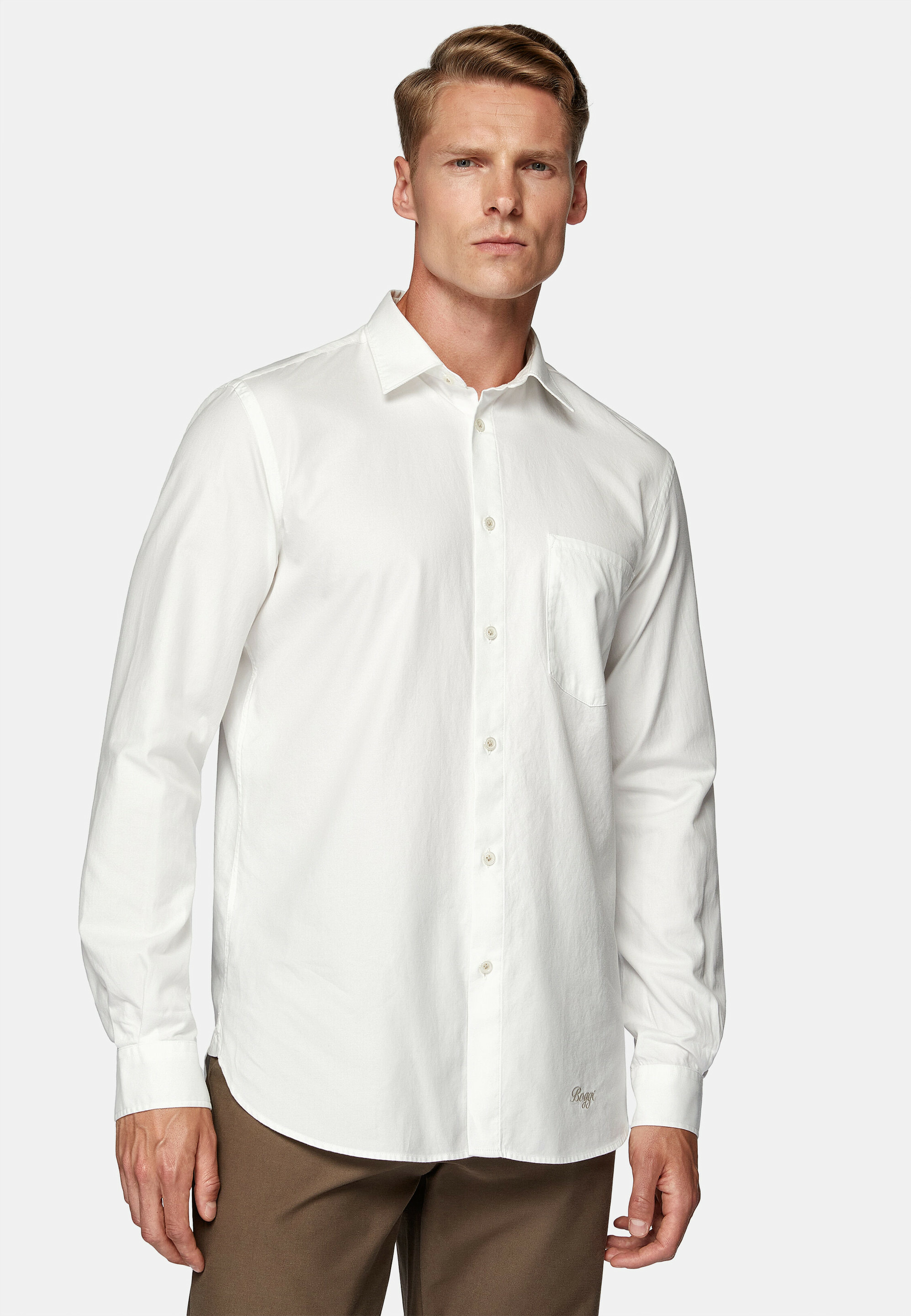 Chemise En Coton Regular Fit