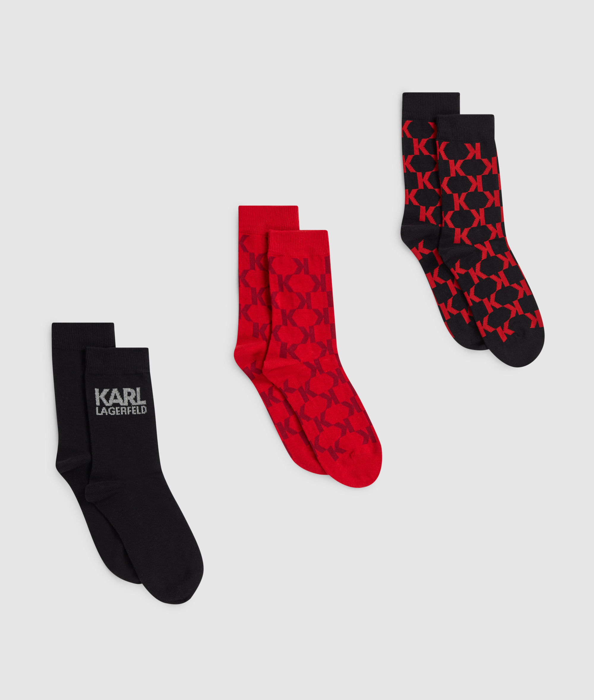 LUREX LOGO SOCKS 3PK