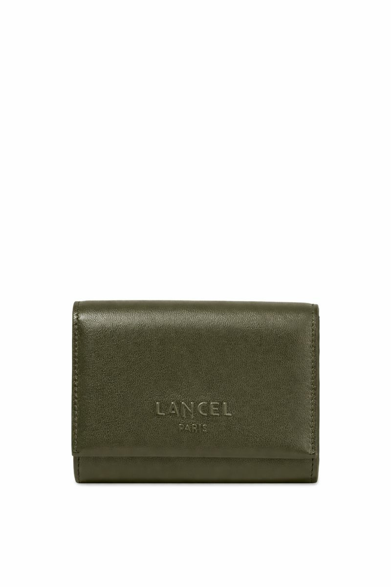 Billie de Lancel - Portefeuille Compact - Kaki